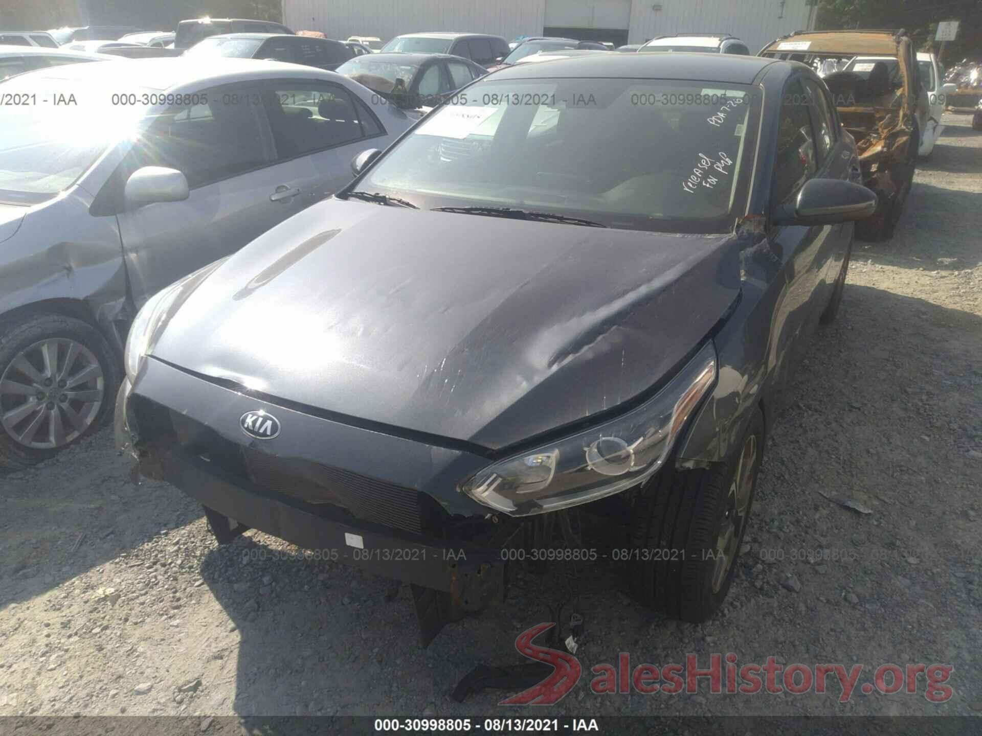 3KPF24AD6LE204147 2020 KIA FORTE