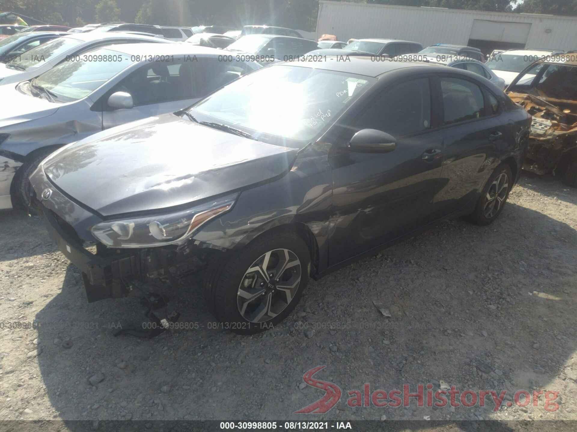 3KPF24AD6LE204147 2020 KIA FORTE