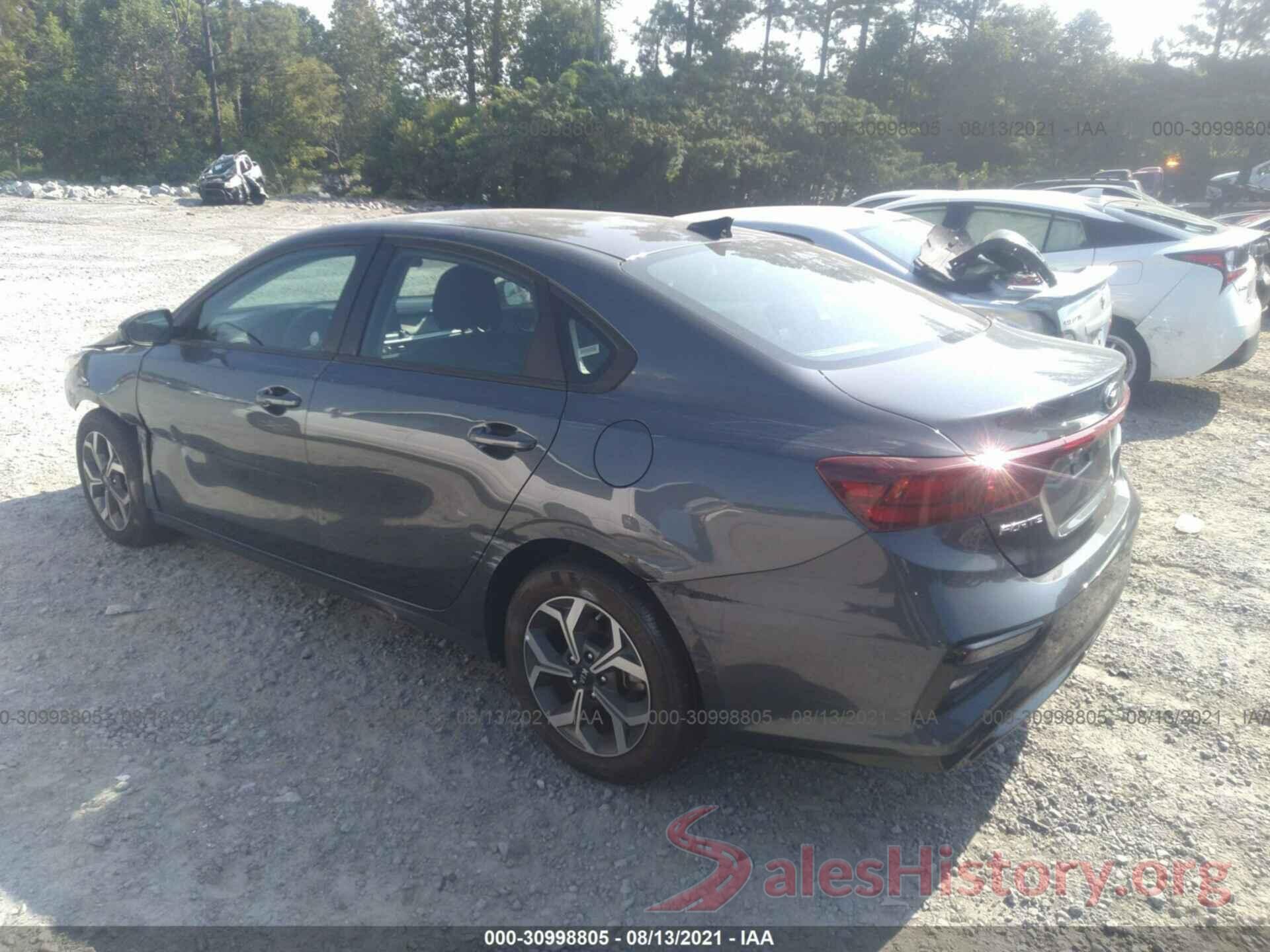 3KPF24AD6LE204147 2020 KIA FORTE