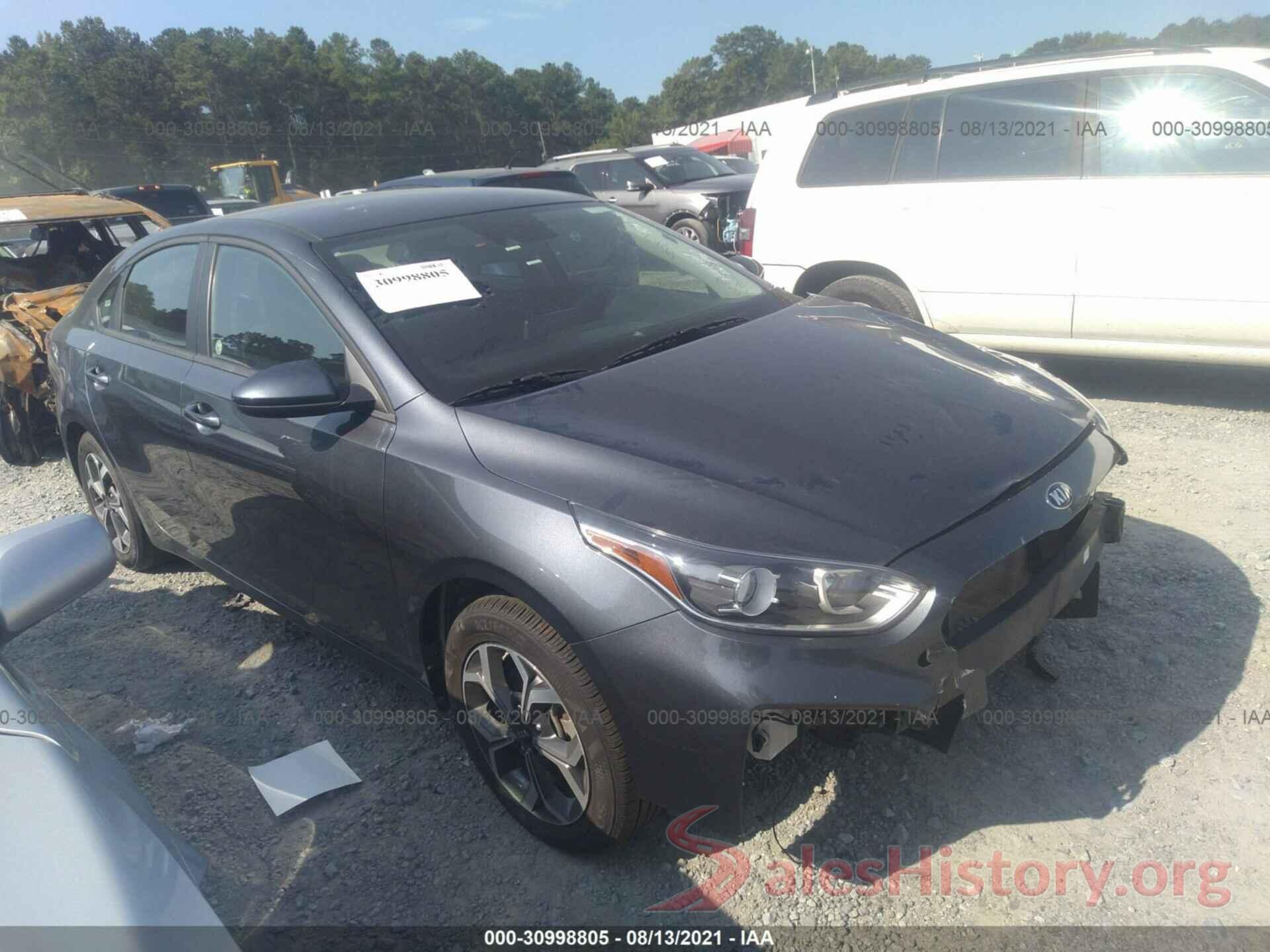 3KPF24AD6LE204147 2020 KIA FORTE