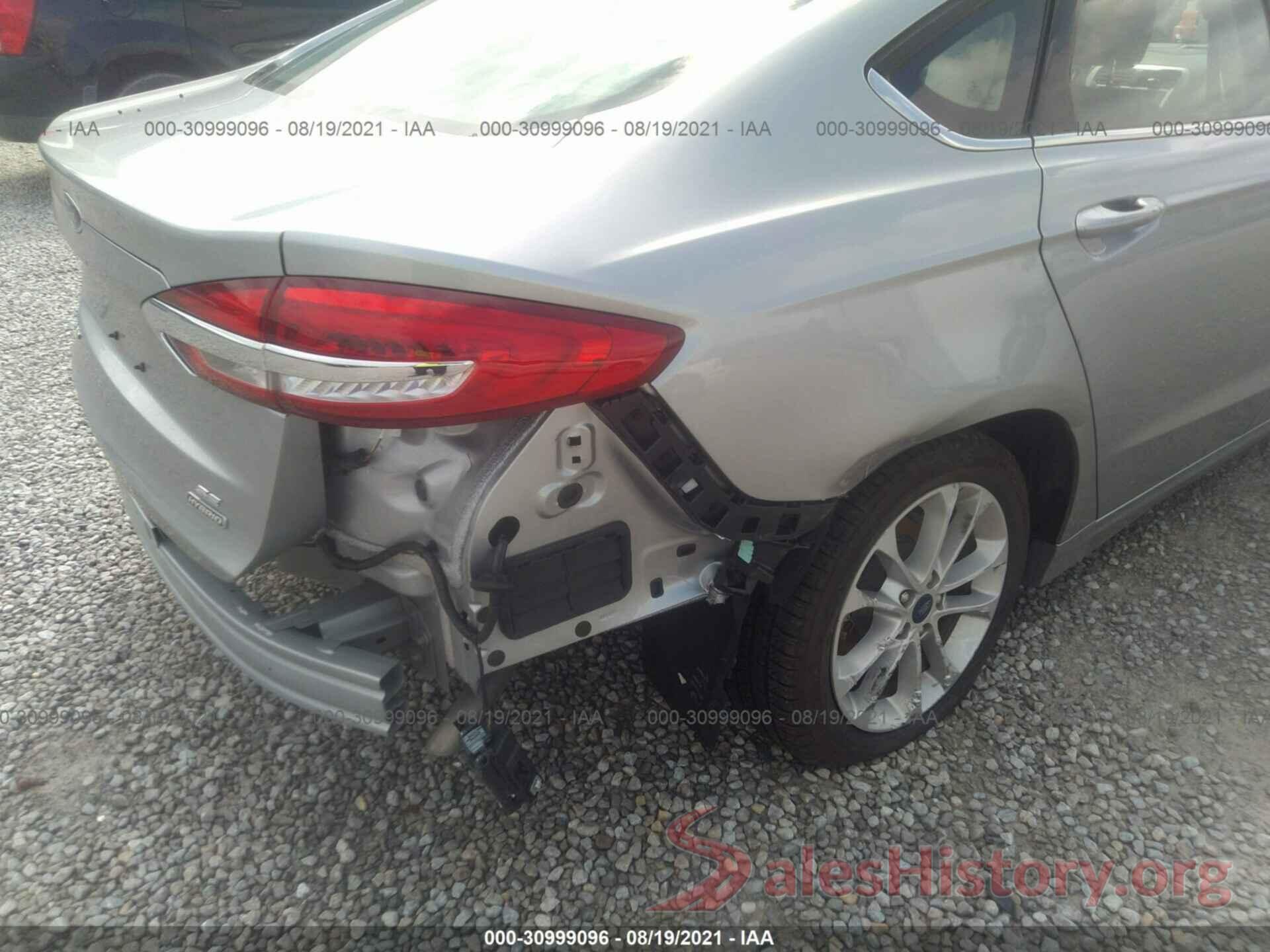 3FA6P0LU1LR214607 2020 FORD FUSION HYBRID