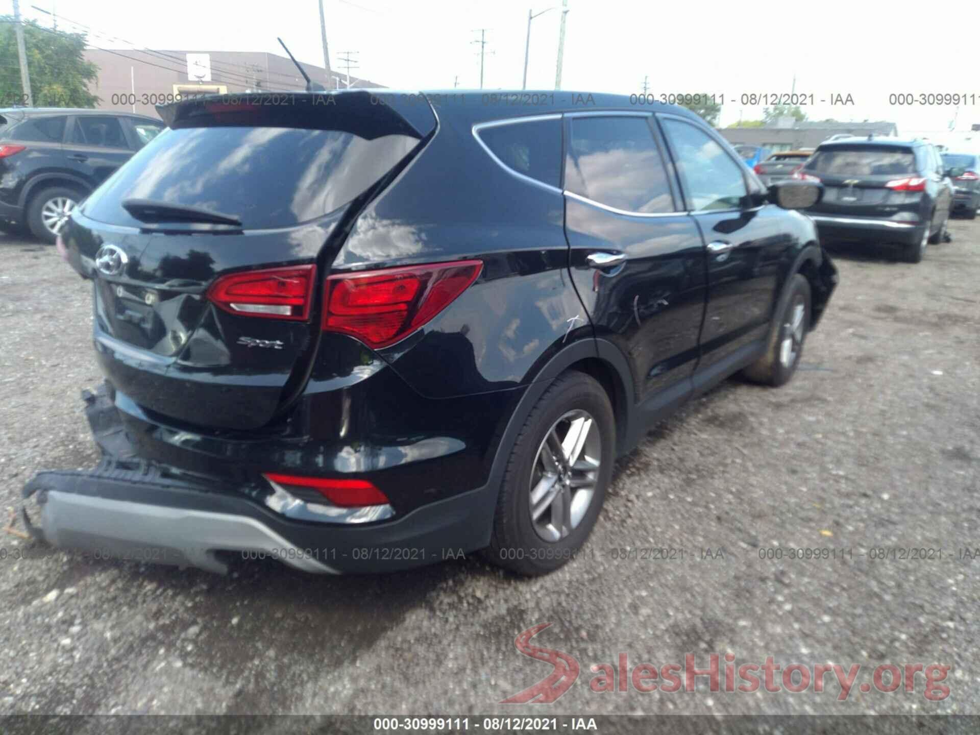 5XYZT3LB9JG567297 2018 HYUNDAI SANTA FE SPORT