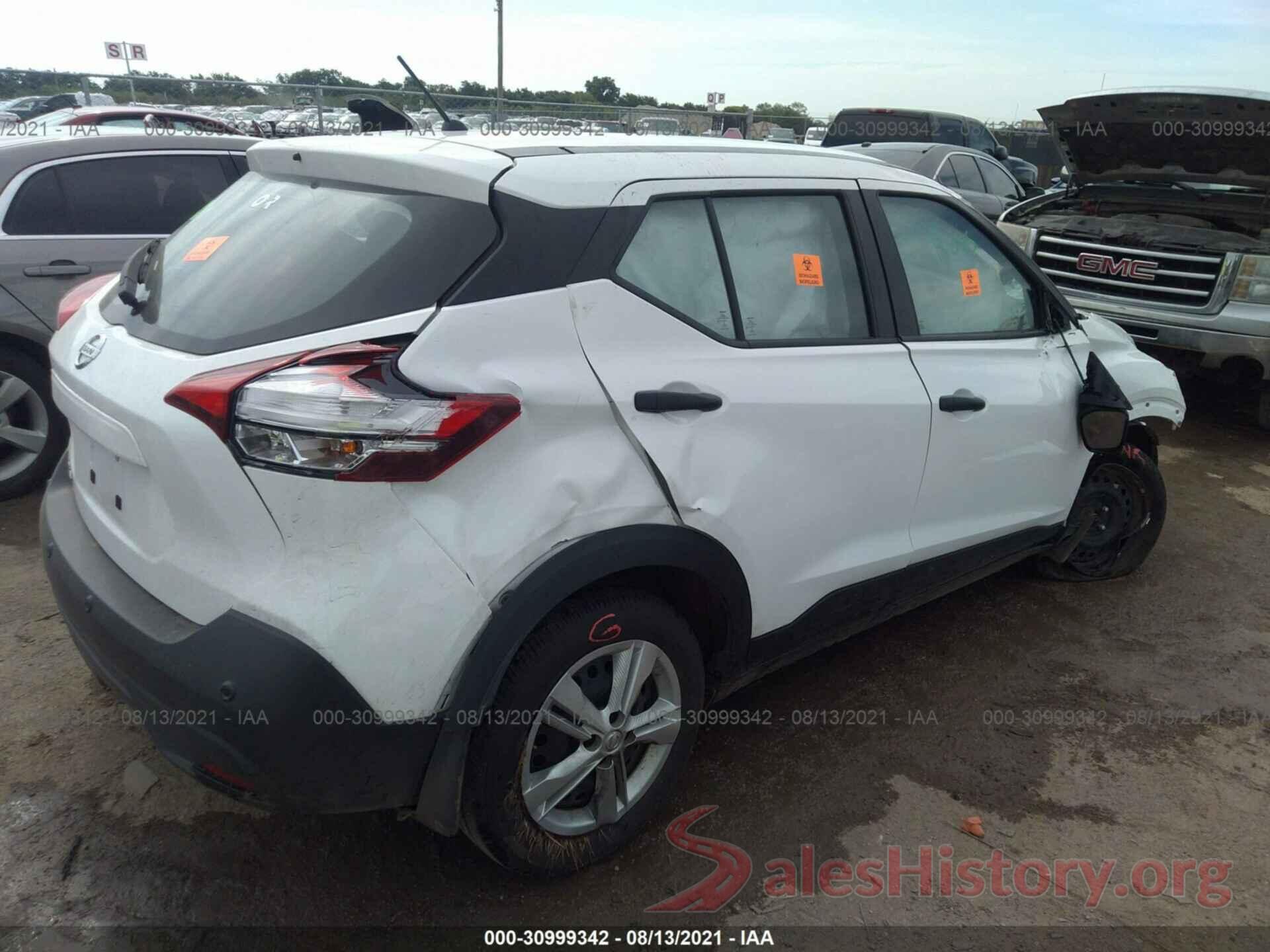 3N1CP5BV9LL556154 2020 NISSAN KICKS