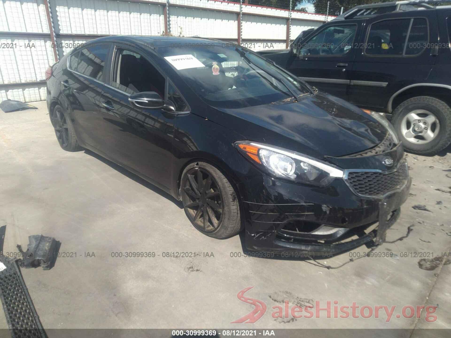 KNAFZ4A88G5470136 2016 KIA FORTE