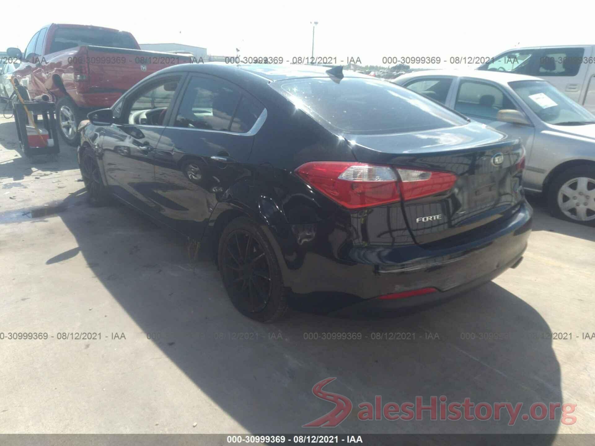 KNAFZ4A88G5470136 2016 KIA FORTE