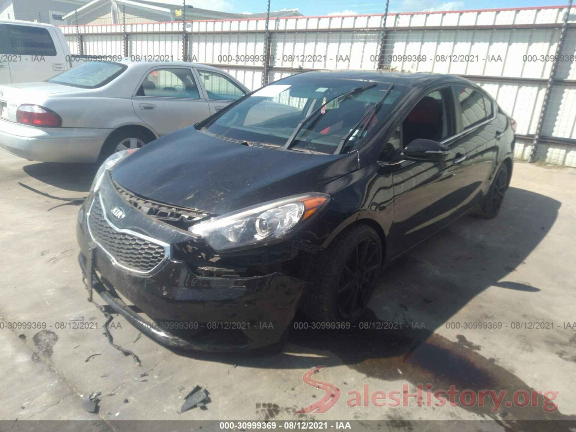 KNAFZ4A88G5470136 2016 KIA FORTE