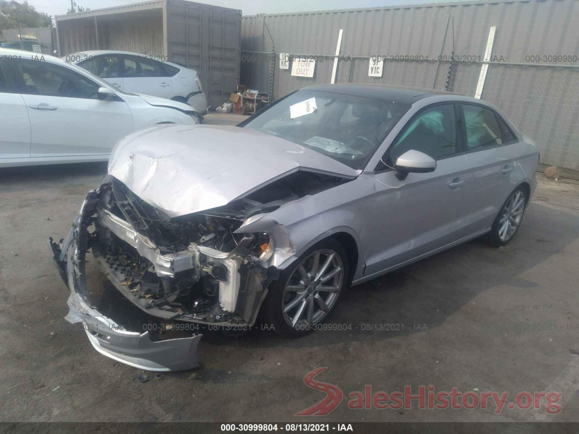 WAUB8GFF7G1024139 2016 AUDI A3