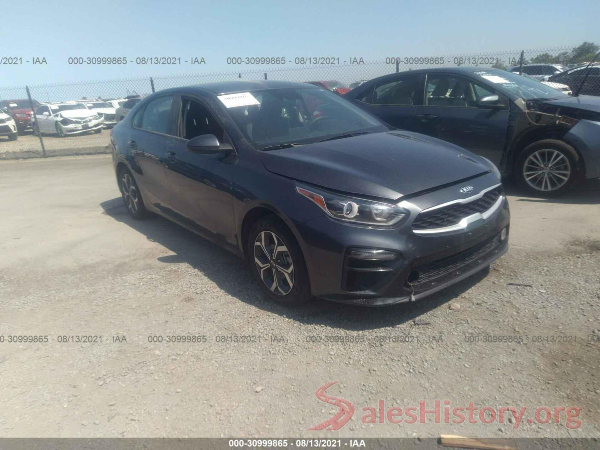 3KPF24AD0LE169671 2020 KIA FORTE