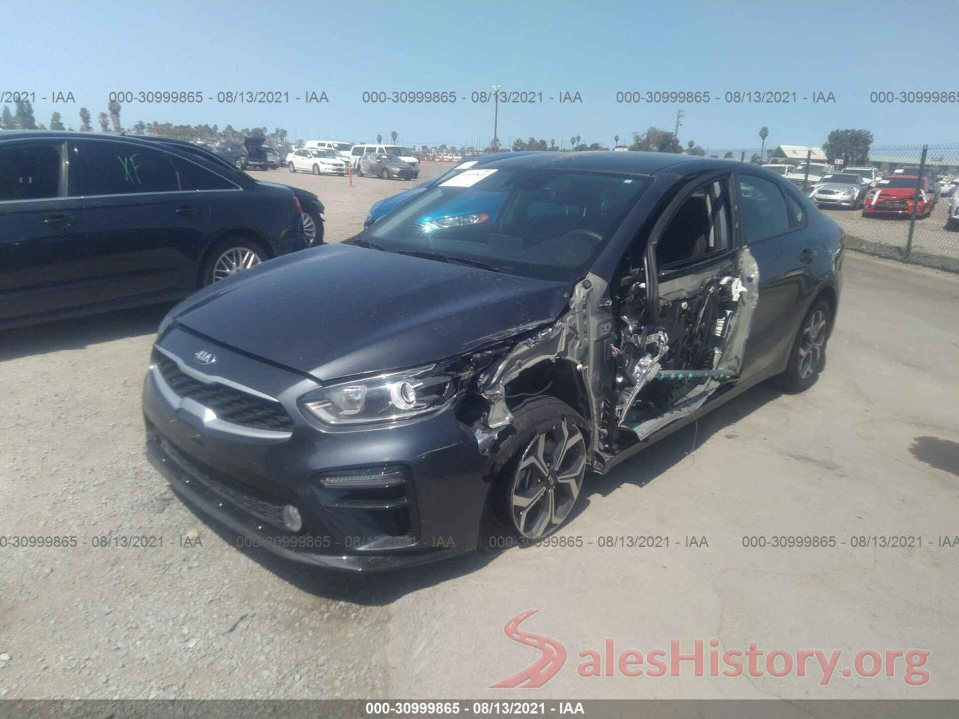 3KPF24AD0LE169671 2020 KIA FORTE