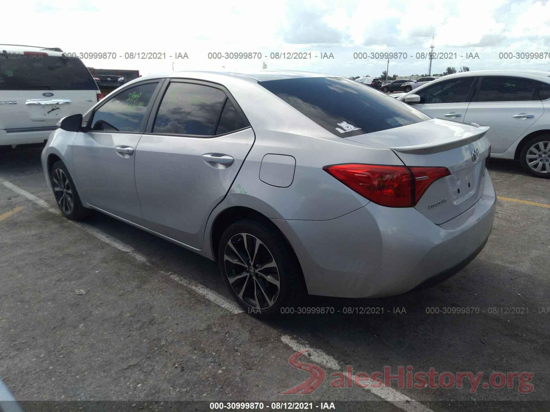 5YFBURHEXKP923015 2019 TOYOTA COROLLA