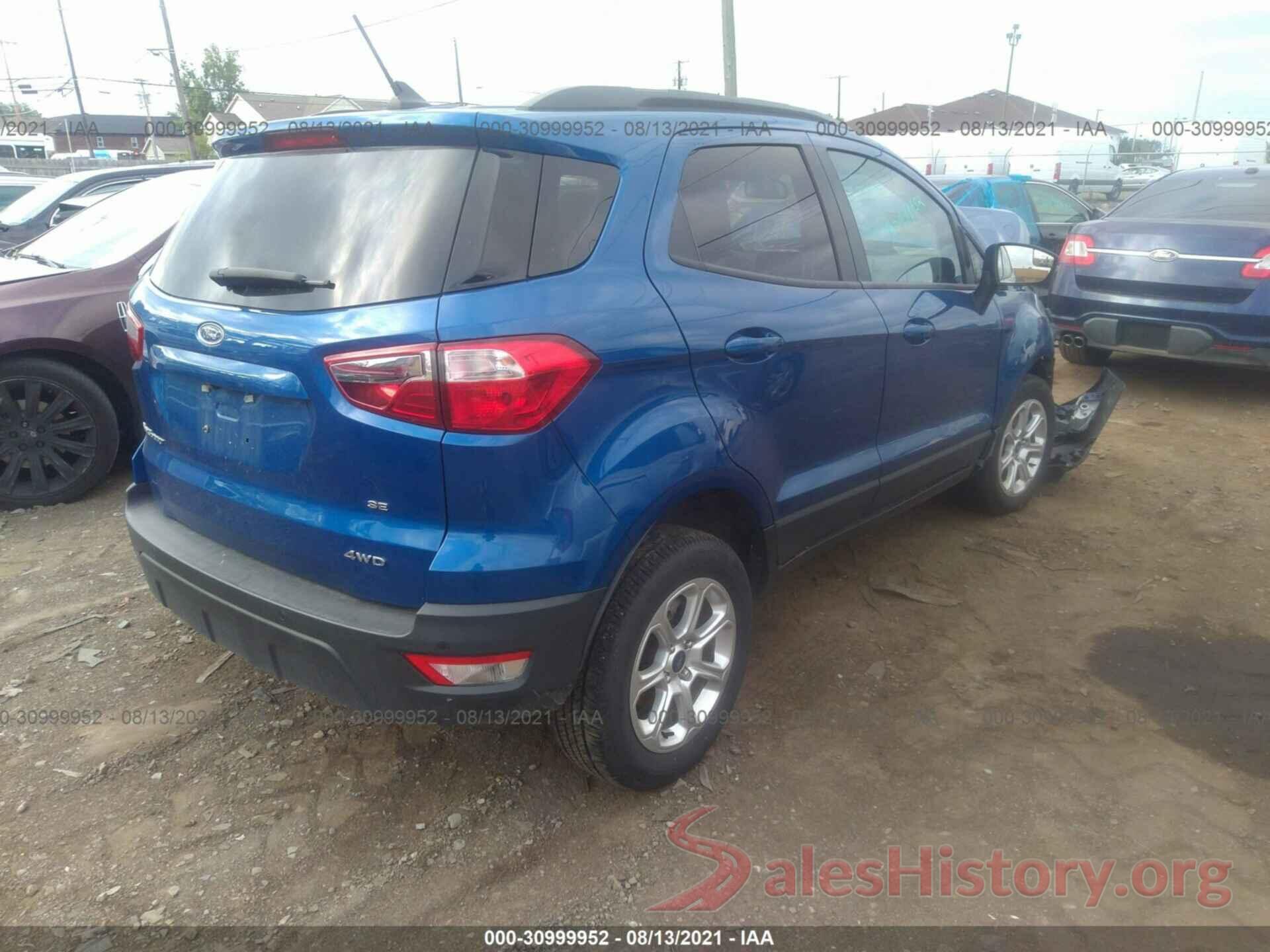 MAJ6S3GL9LC335885 2020 FORD ECOSPORT