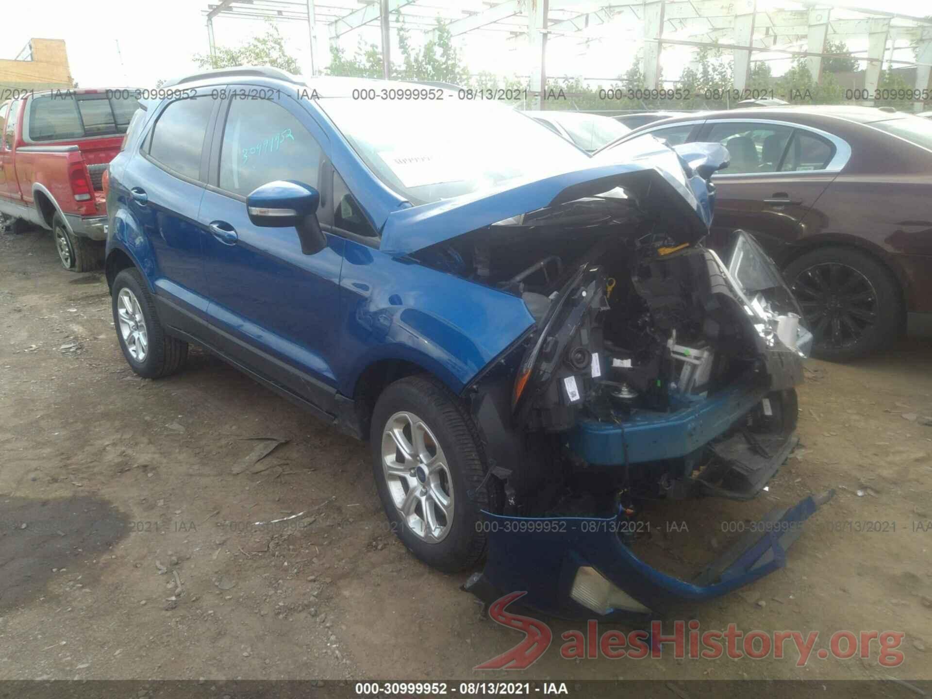 MAJ6S3GL9LC335885 2020 FORD ECOSPORT