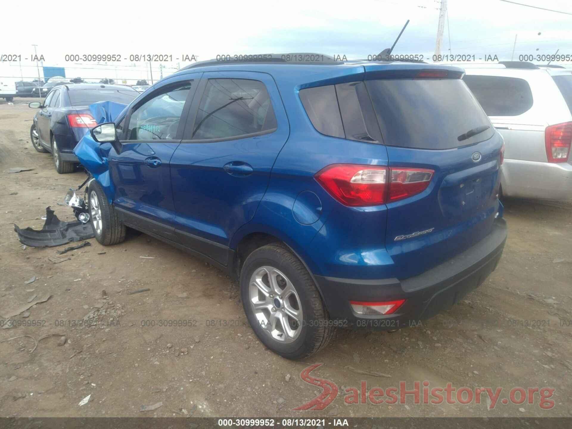 MAJ6S3GL9LC335885 2020 FORD ECOSPORT