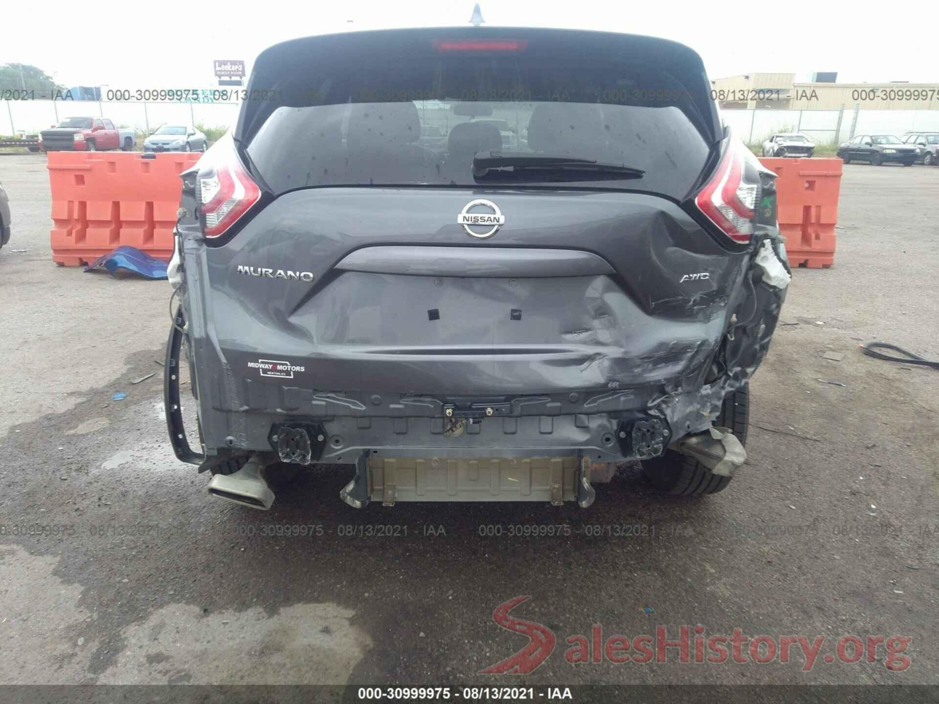 5N1AZ2MH9HN125031 2017 NISSAN MURANO