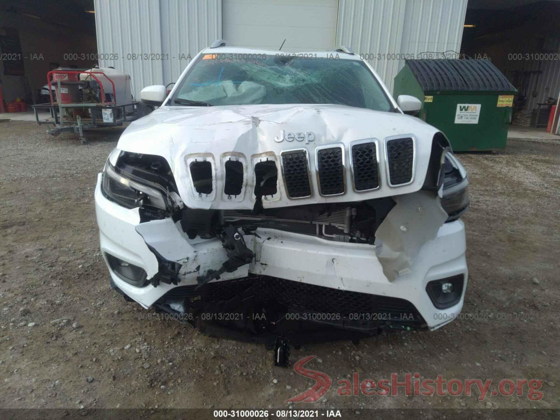 1C4PJMLB0KD380436 2019 JEEP CHEROKEE