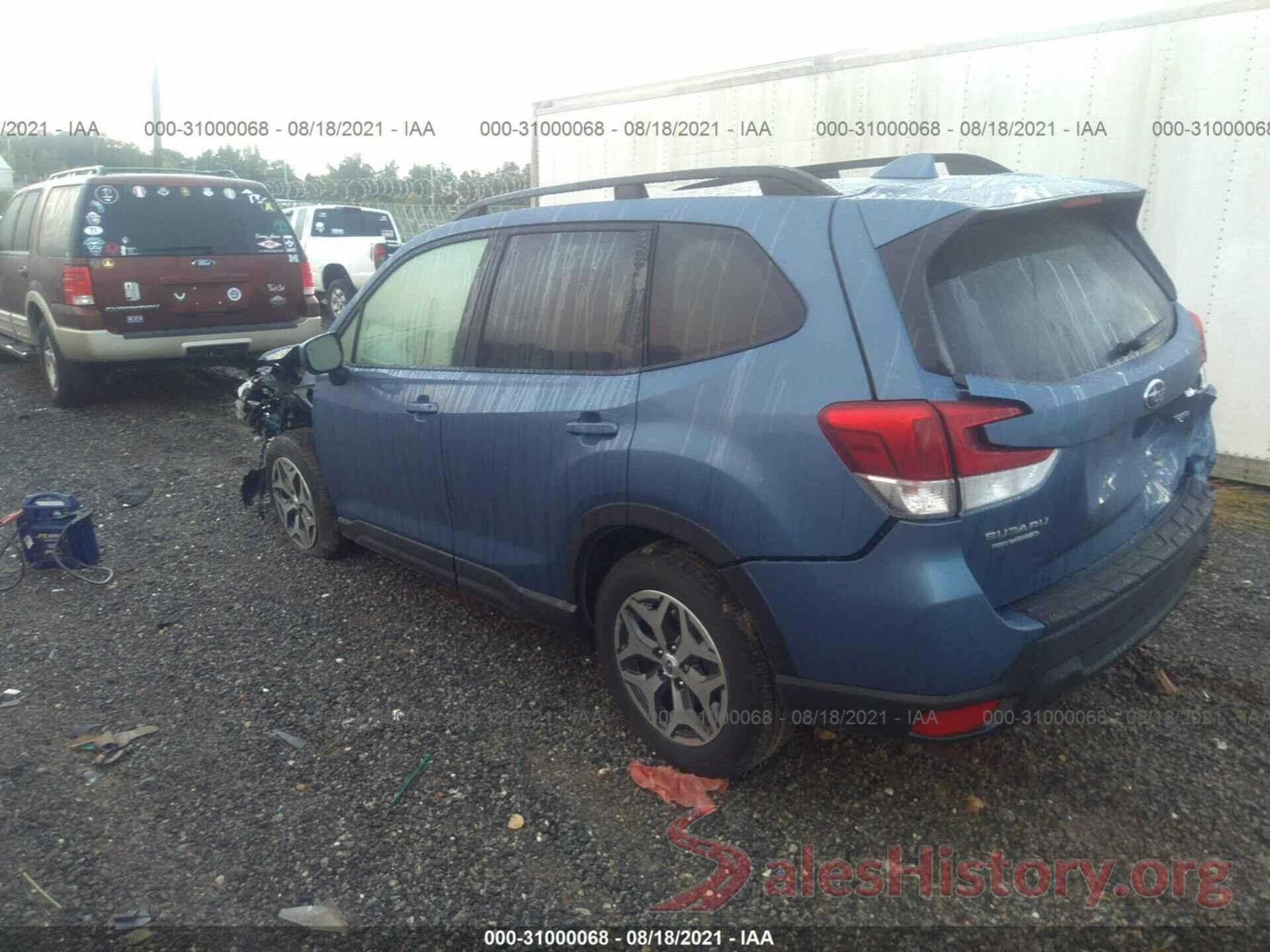 JF2SKAJC7MH520710 2021 SUBARU FORESTER