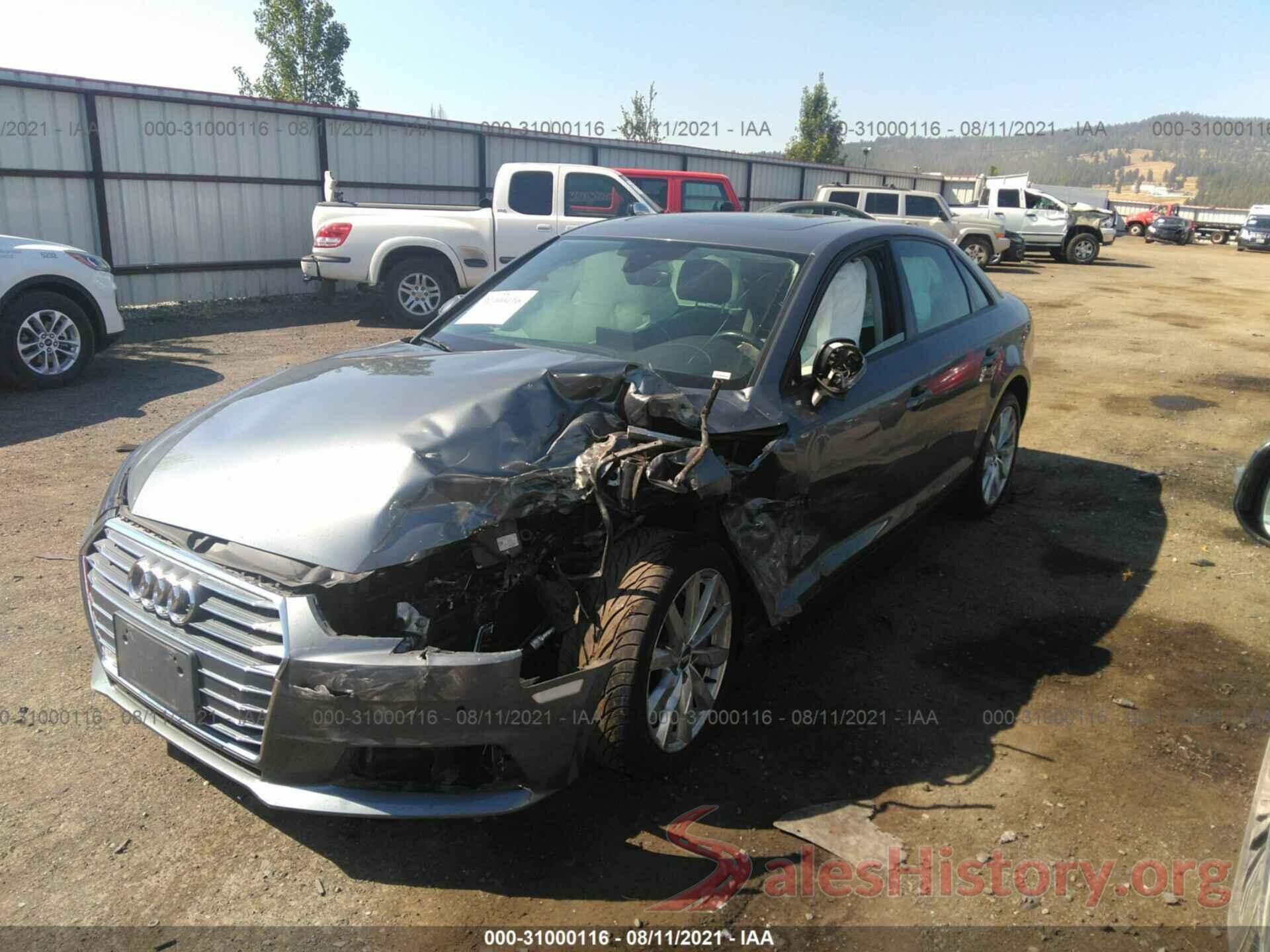 WAUGNAF4XHN007811 2017 AUDI A4