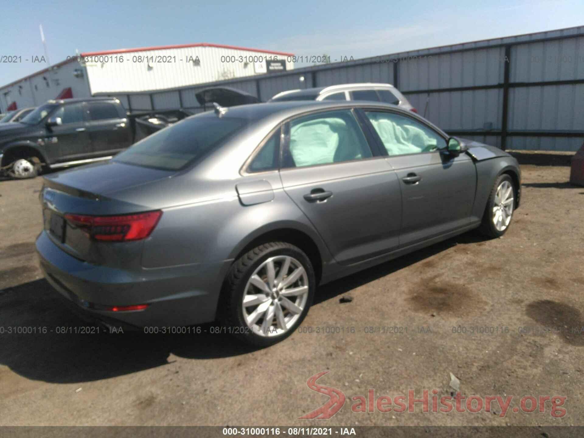 WAUGNAF4XHN007811 2017 AUDI A4