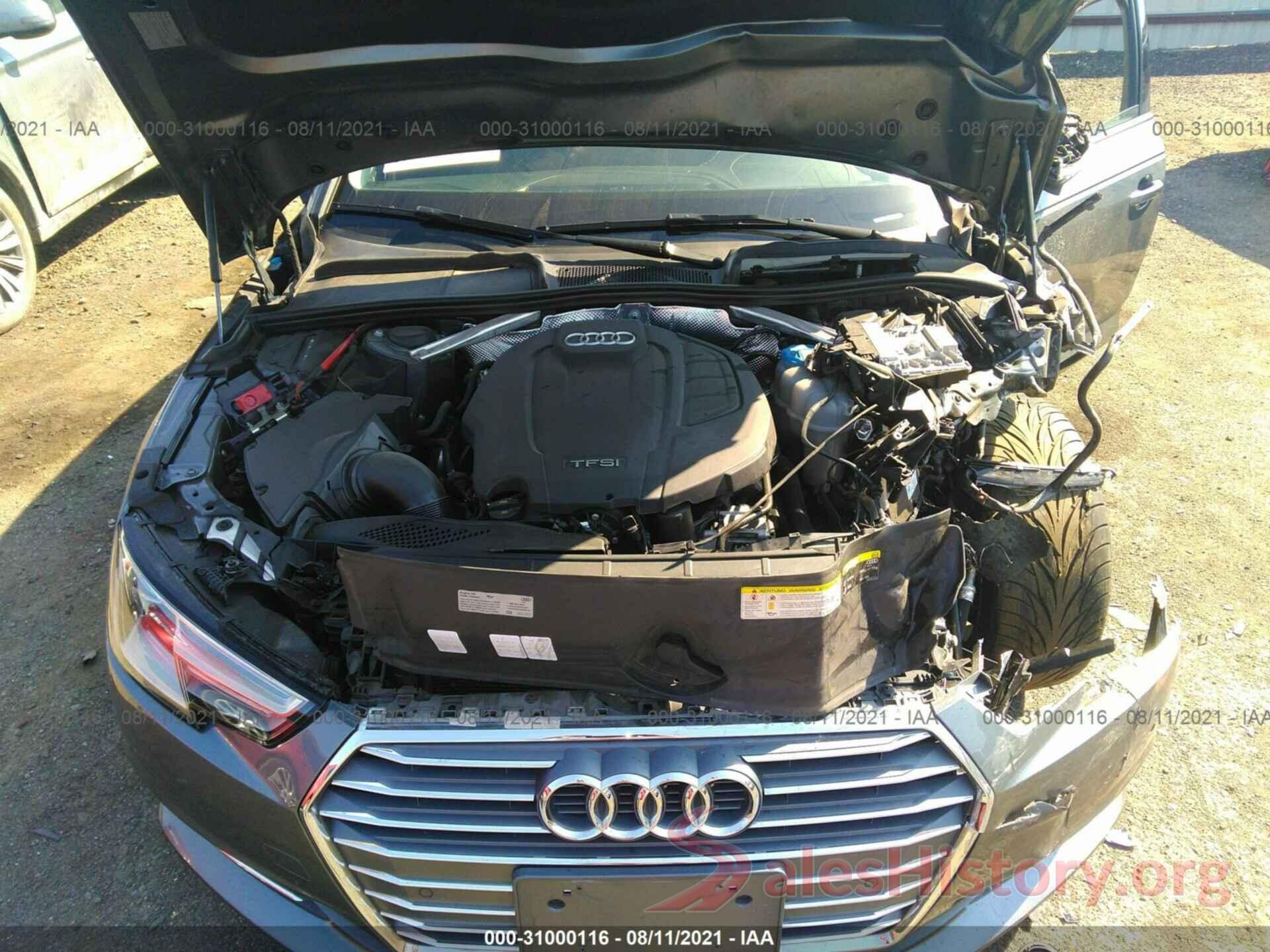 WAUGNAF4XHN007811 2017 AUDI A4