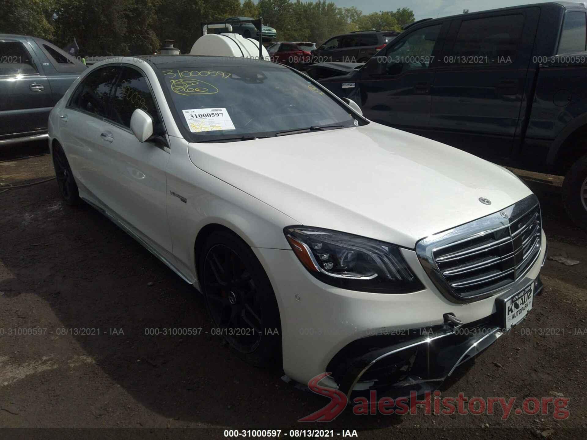 WDDUG8JB7KA480231 2019 MERCEDES-BENZ S-CLASS