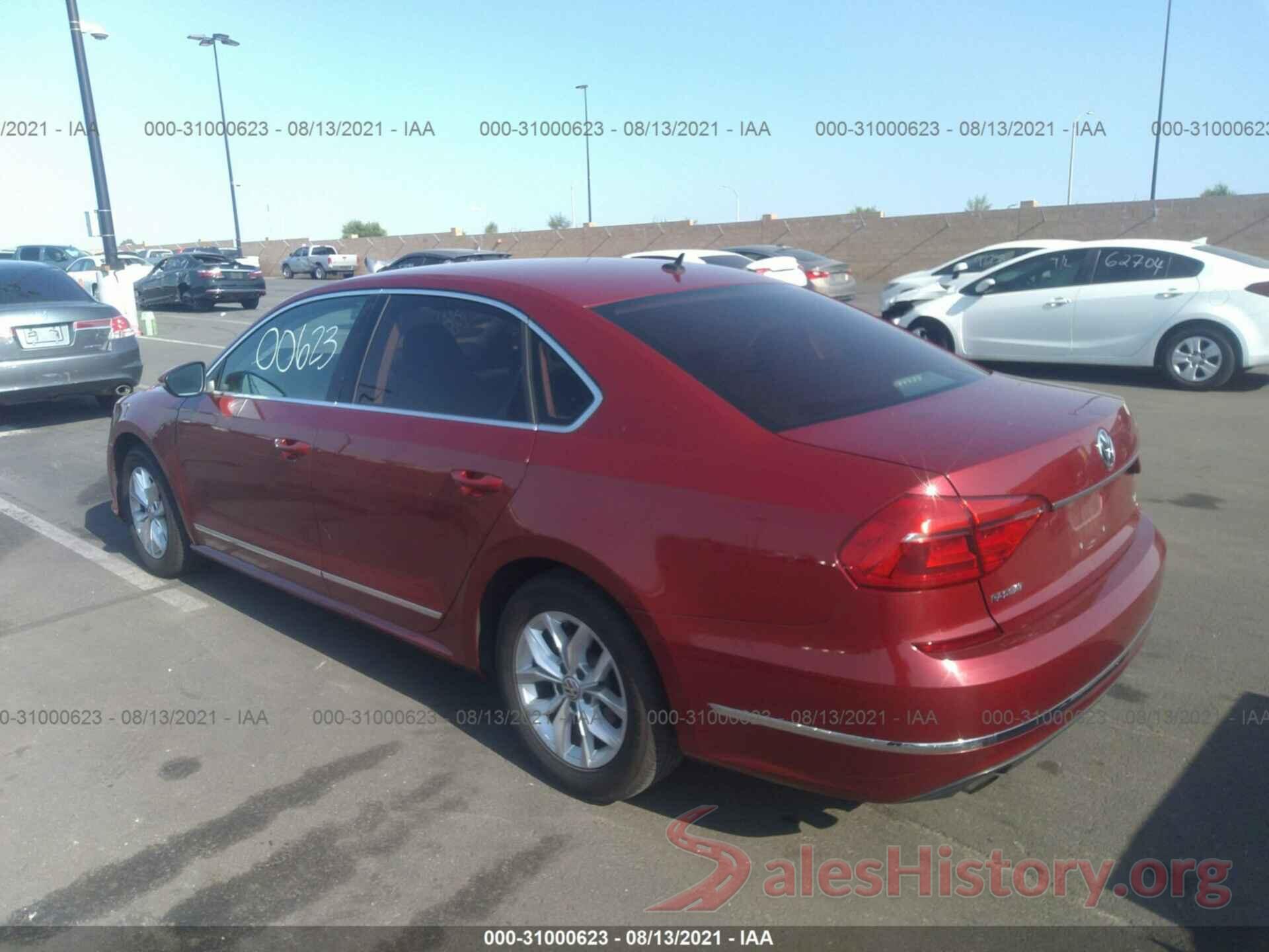 1VWAT7A36GC046743 2016 VOLKSWAGEN PASSAT