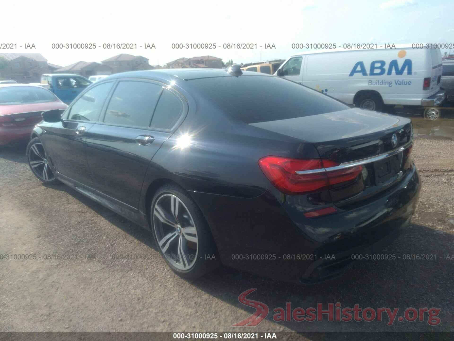 WBA7E2C5XKB217739 2019 BMW 7 SERIES