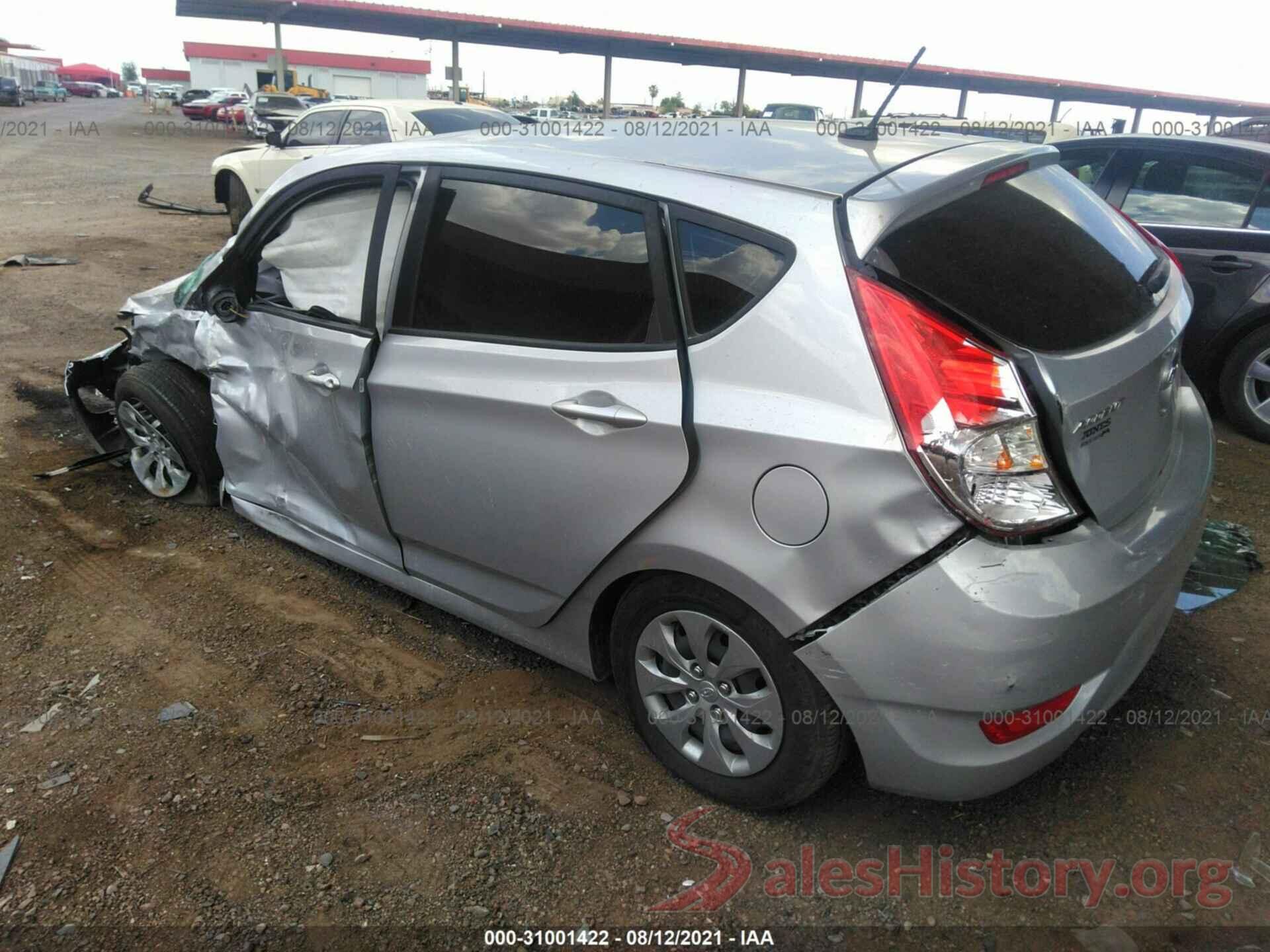 KMHCT5AE6HU325988 2017 HYUNDAI ACCENT