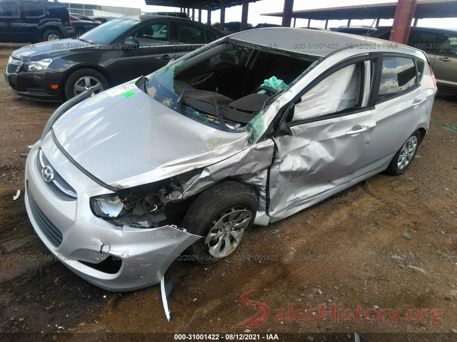 KMHCT5AE6HU325988 2017 HYUNDAI ACCENT