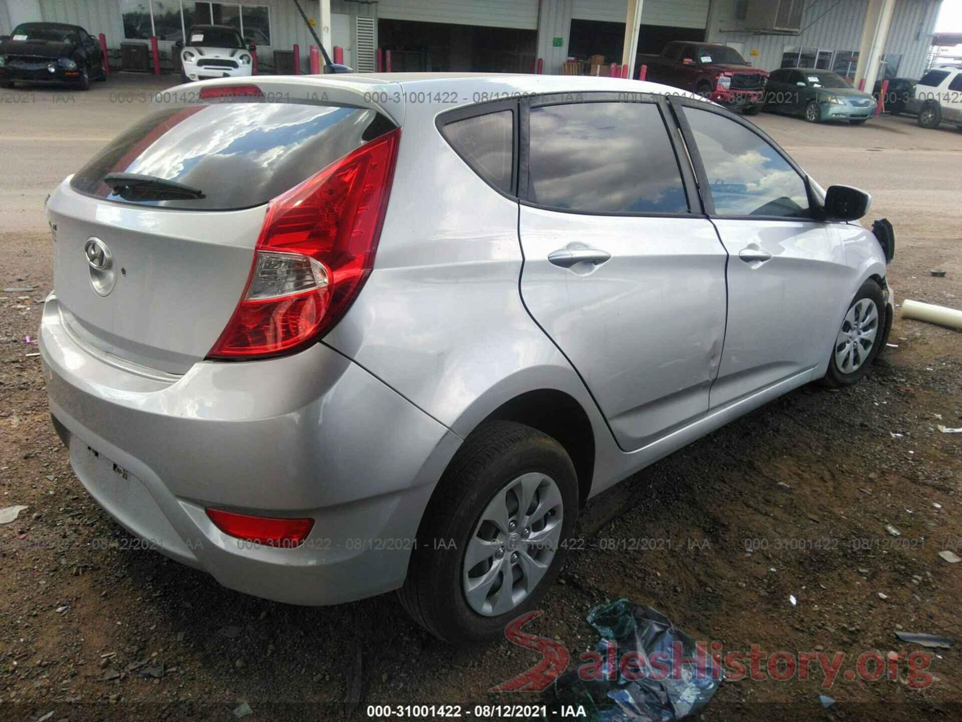 KMHCT5AE6HU325988 2017 HYUNDAI ACCENT