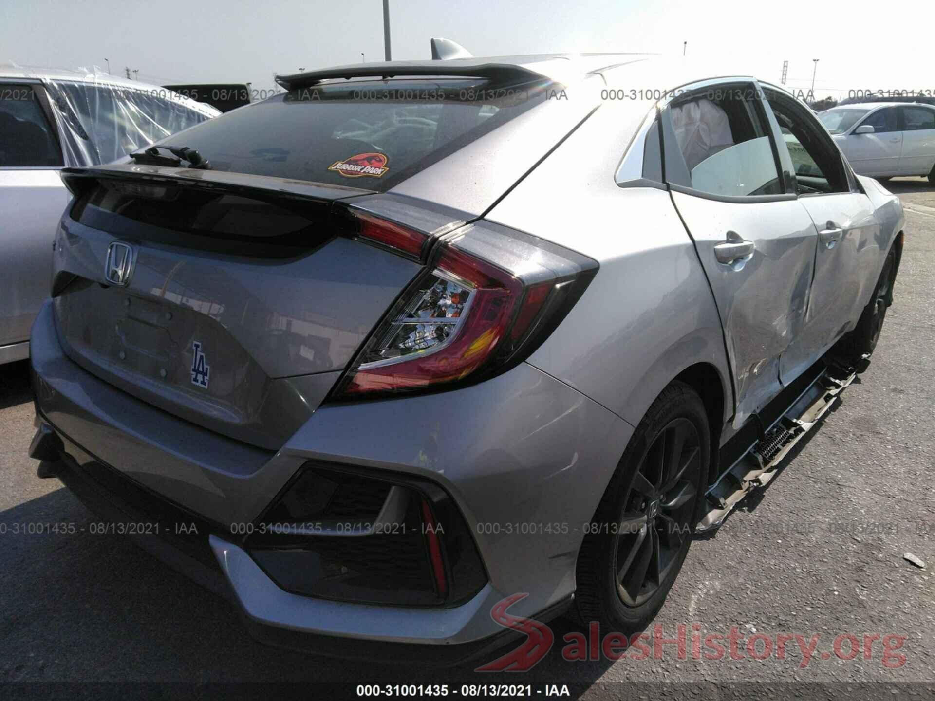 SHHFK7H68MU403588 2021 HONDA CIVIC HATCHBACK