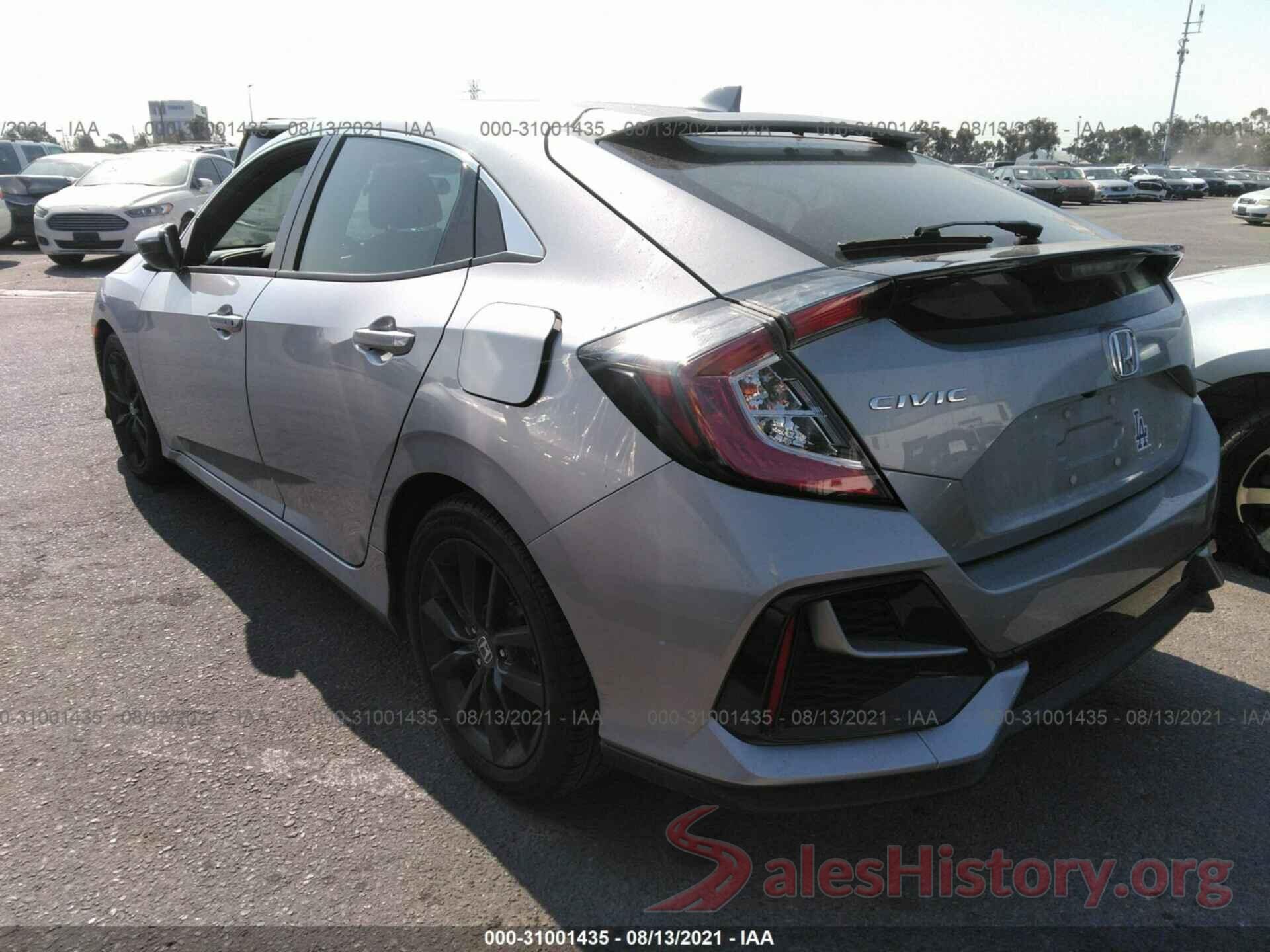 SHHFK7H68MU403588 2021 HONDA CIVIC HATCHBACK