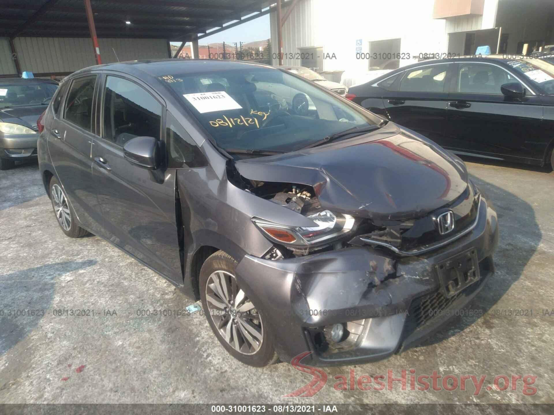 JHMGK5H77HS009641 2017 HONDA FIT