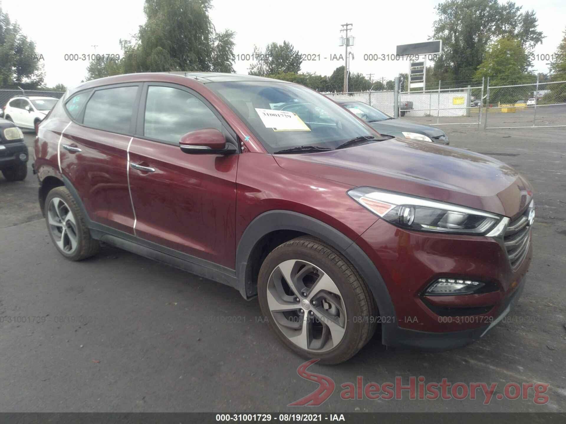 KM8J33A29GU085089 2016 HYUNDAI TUCSON