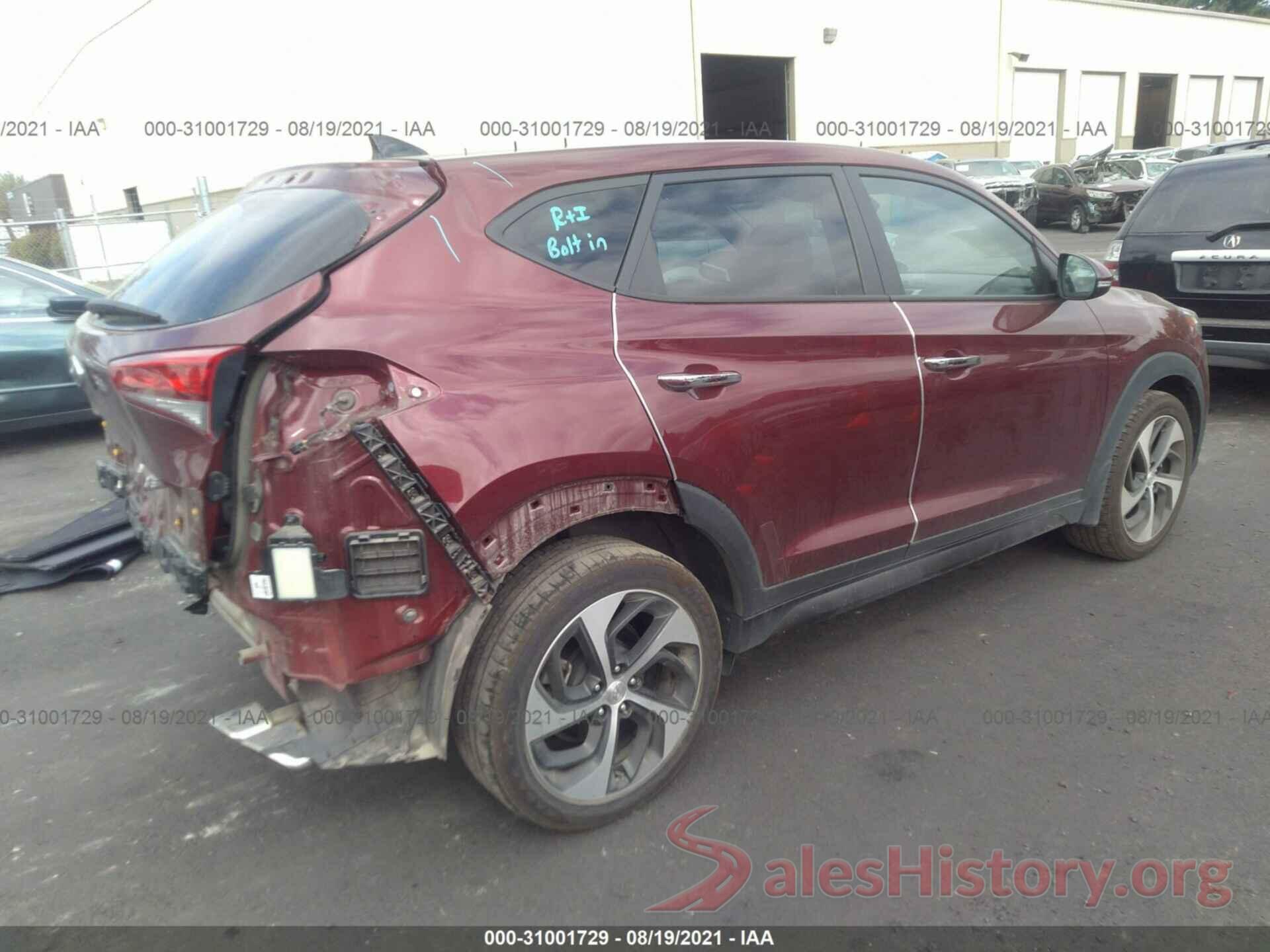 KM8J33A29GU085089 2016 HYUNDAI TUCSON