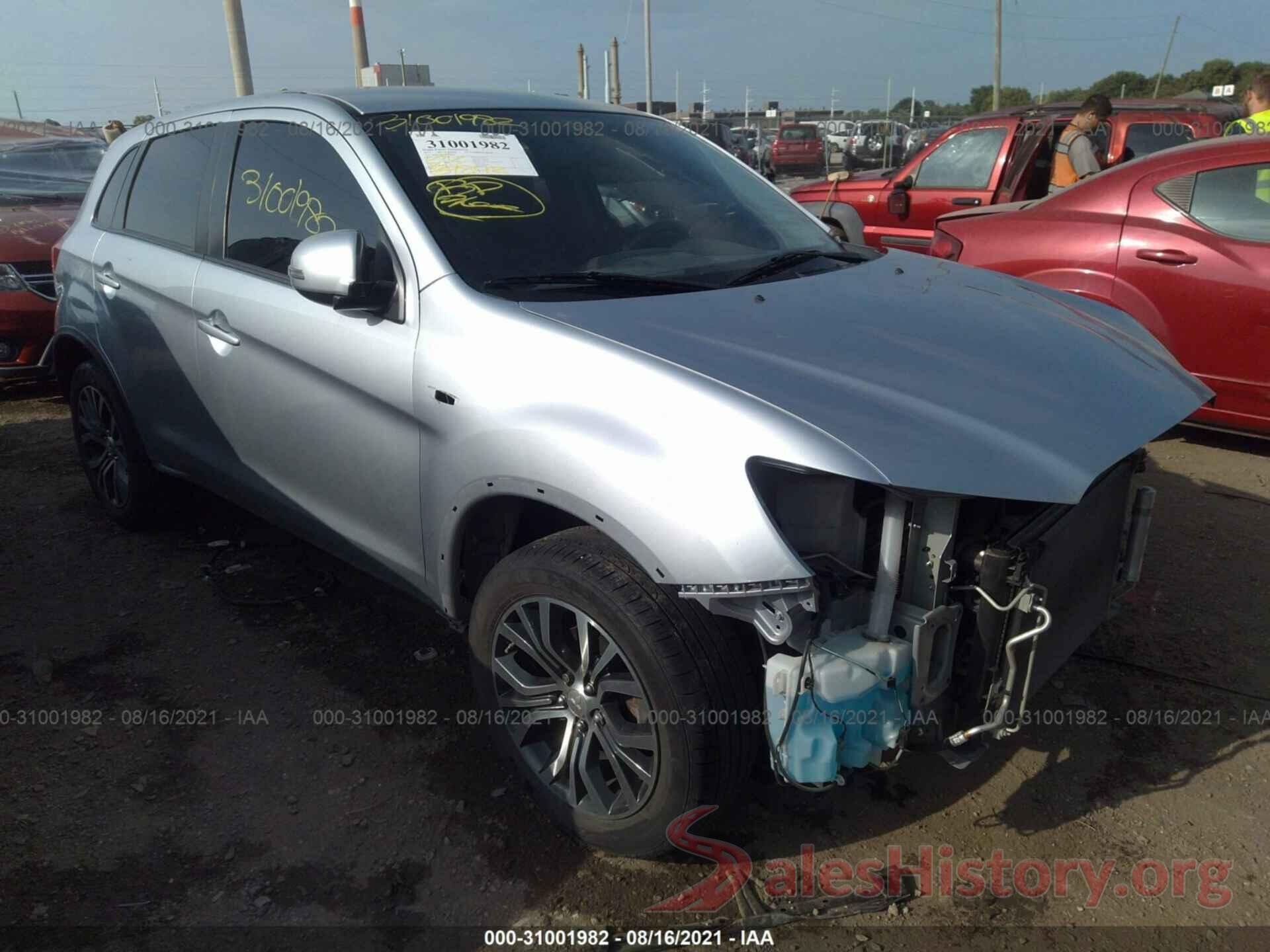 JA4AP3AU3HZ036804 2017 MITSUBISHI OUTLANDER SPORT