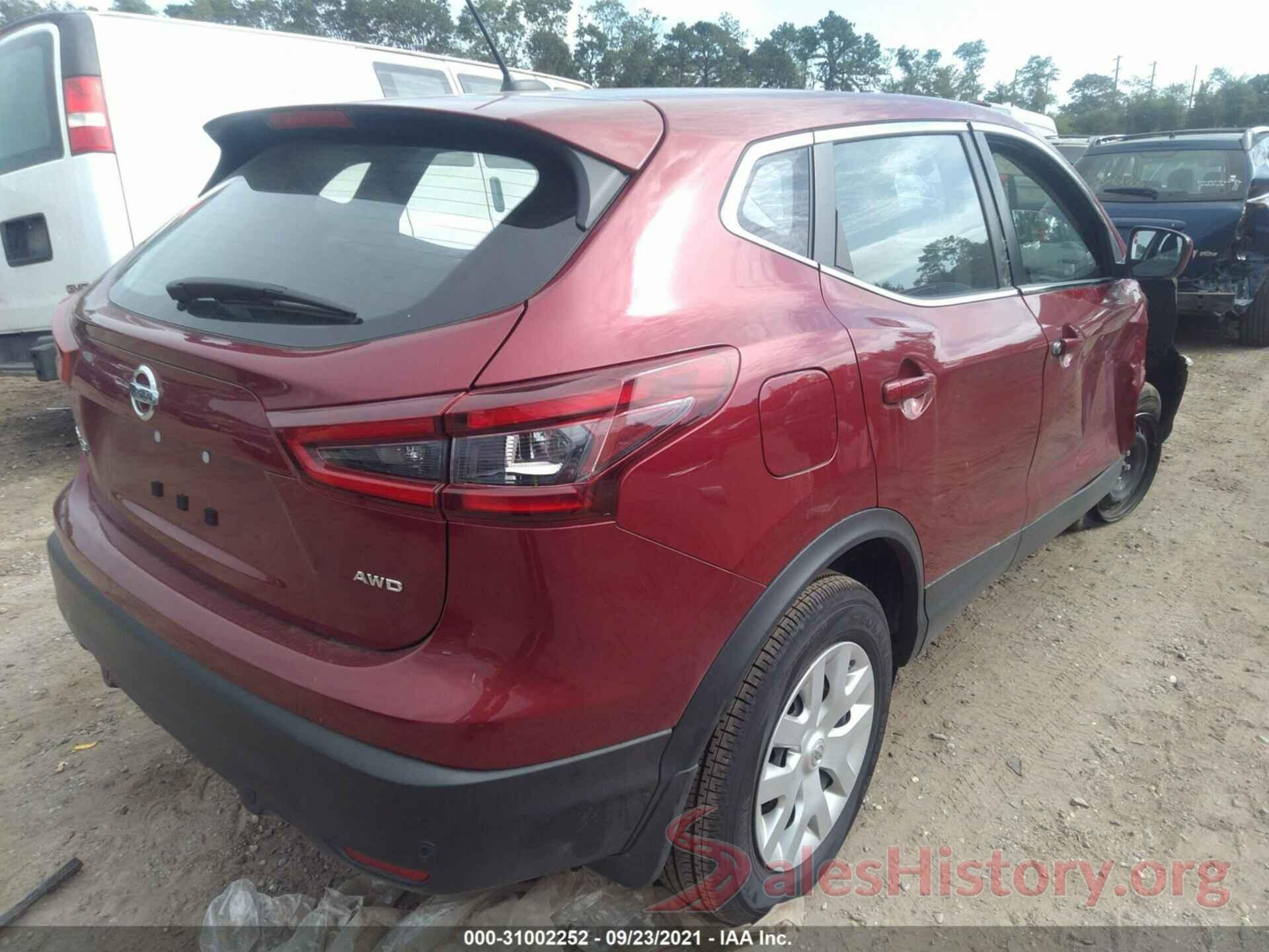 JN1BJ1CW0LW391067 2020 NISSAN ROGUE SPORT