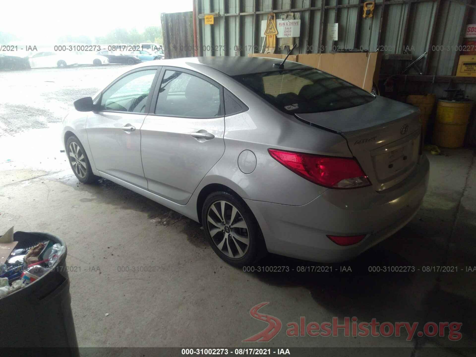 KMHCT4AE2HU330194 2017 HYUNDAI ACCENT