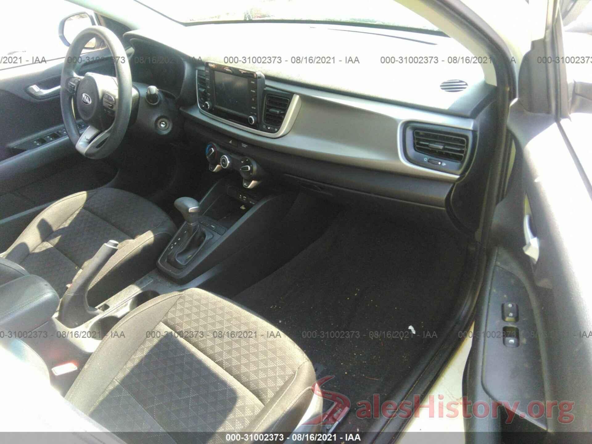 3KPA24AD4LE295722 2020 KIA RIO