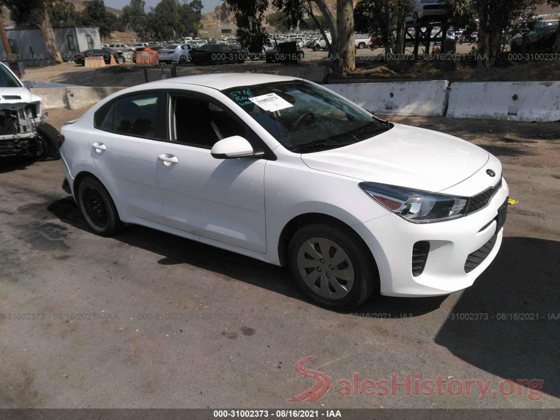 3KPA24AD4LE295722 2020 KIA RIO