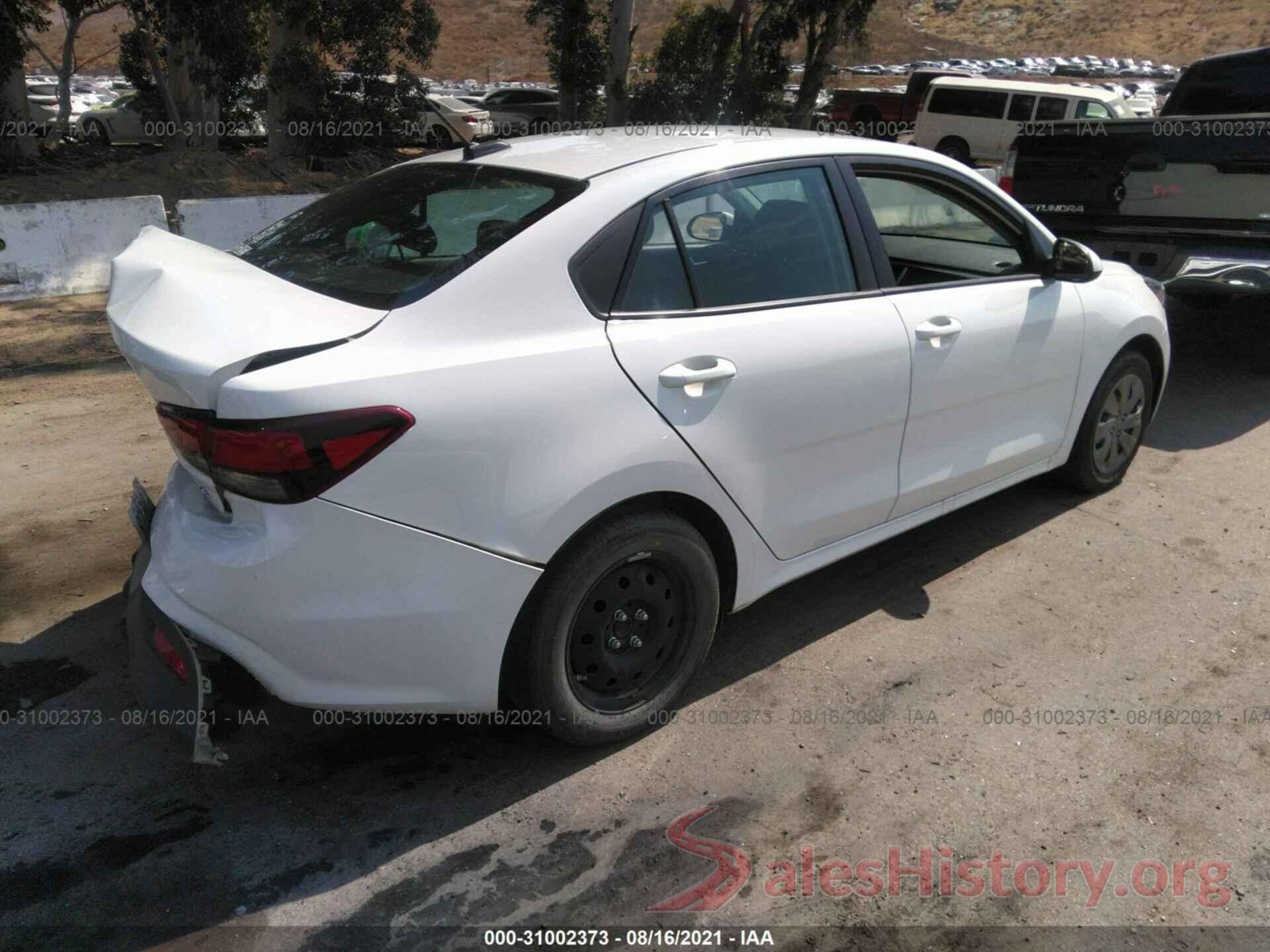 3KPA24AD4LE295722 2020 KIA RIO