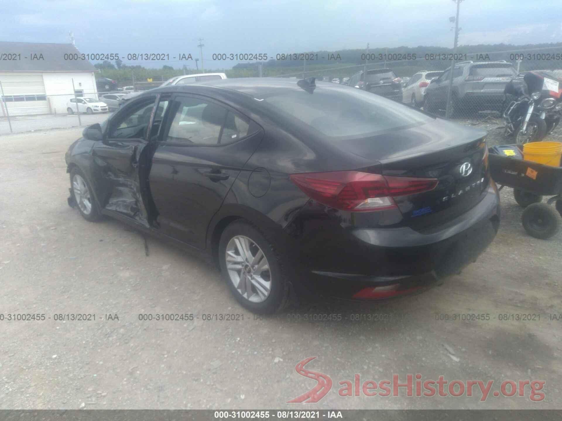 5NPD84LF9LH627210 2020 HYUNDAI ELANTRA