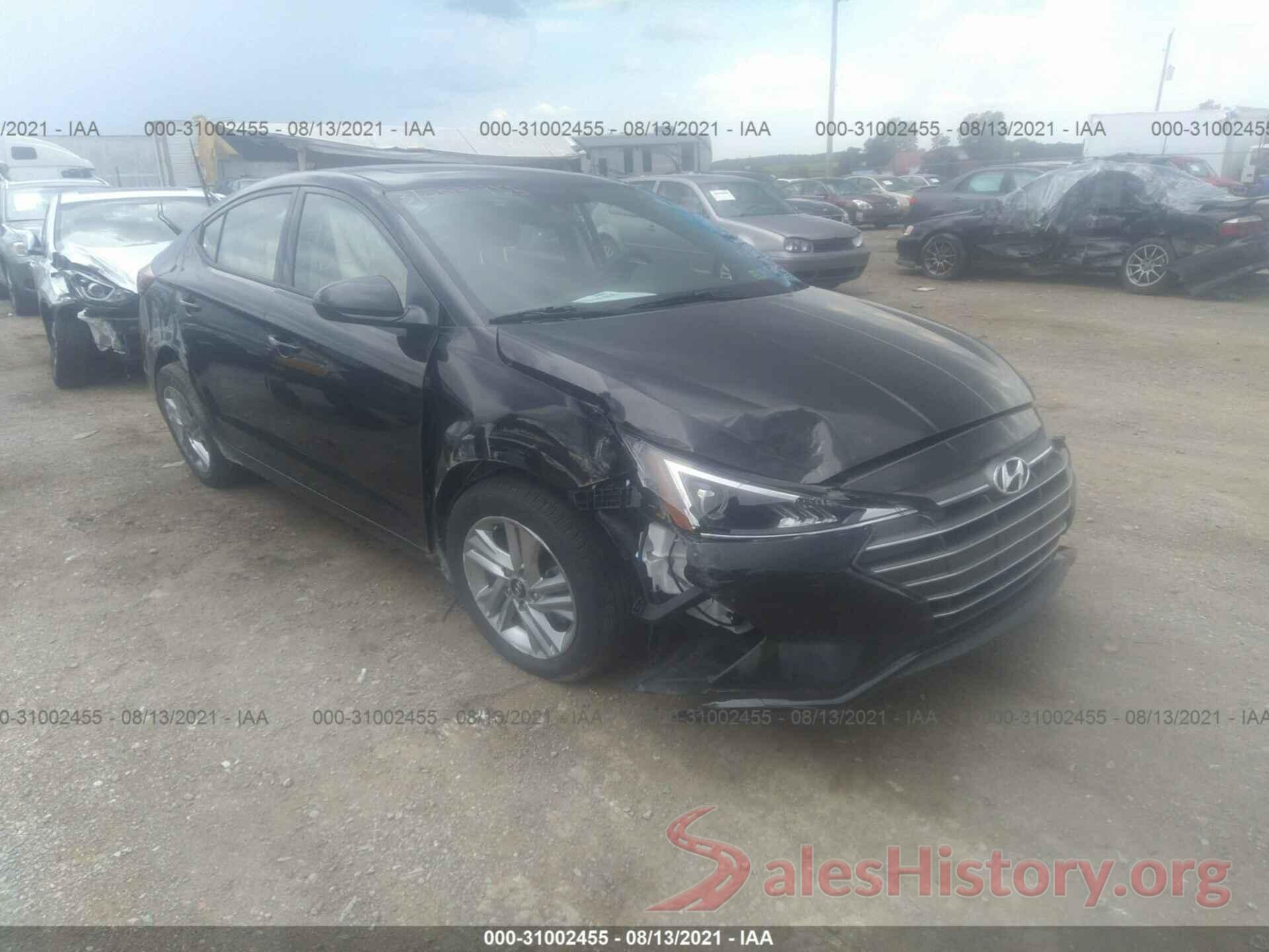 5NPD84LF9LH627210 2020 HYUNDAI ELANTRA