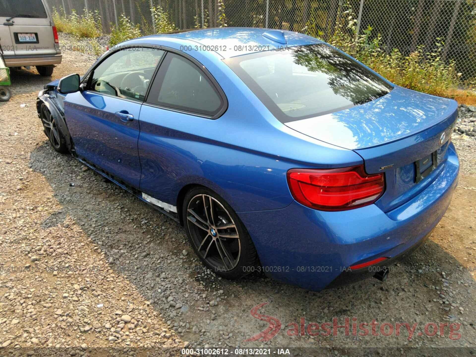 WBA2J7C5XKVD61103 2019 BMW 2 SERIES