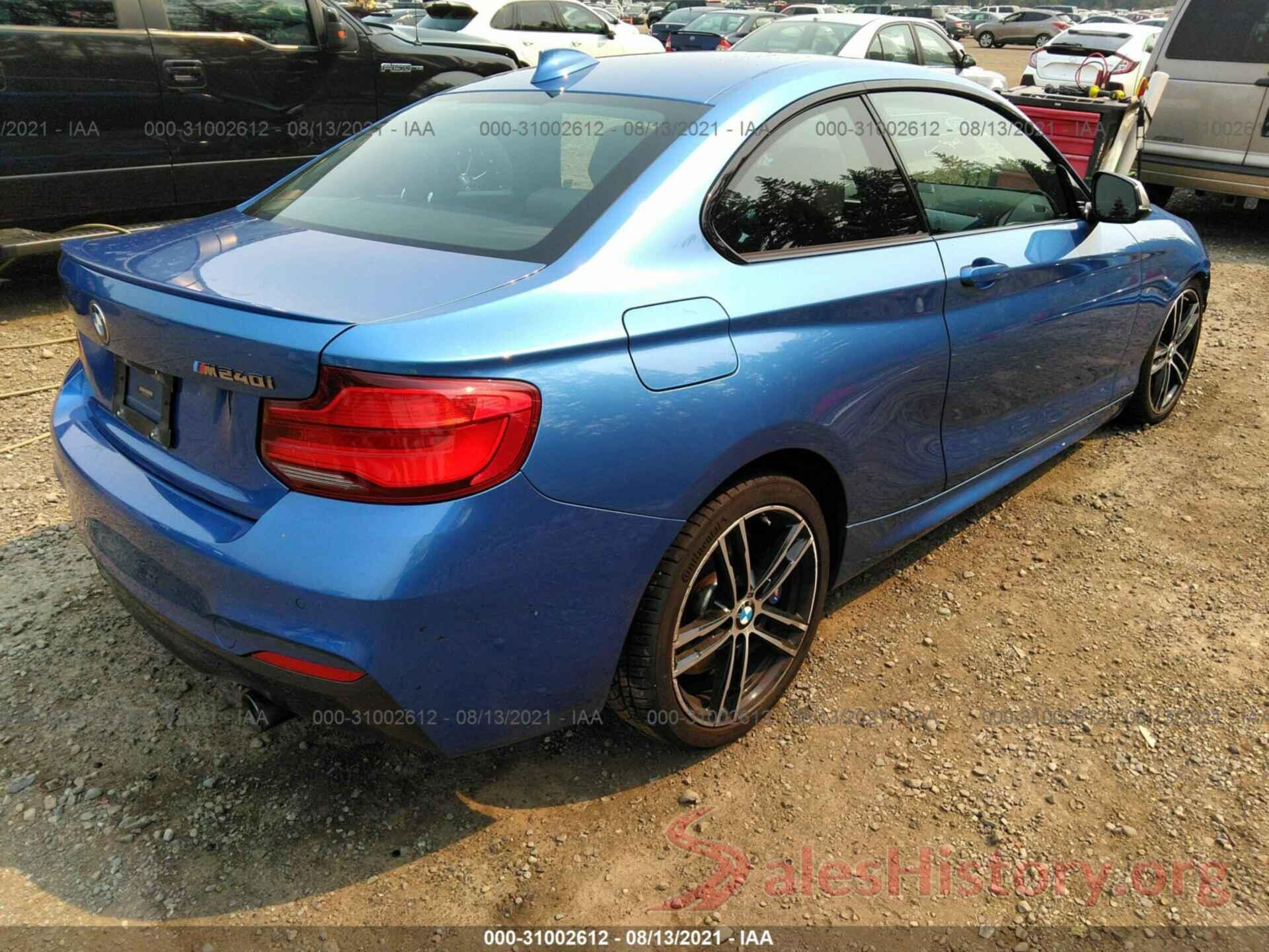 WBA2J7C5XKVD61103 2019 BMW 2 SERIES