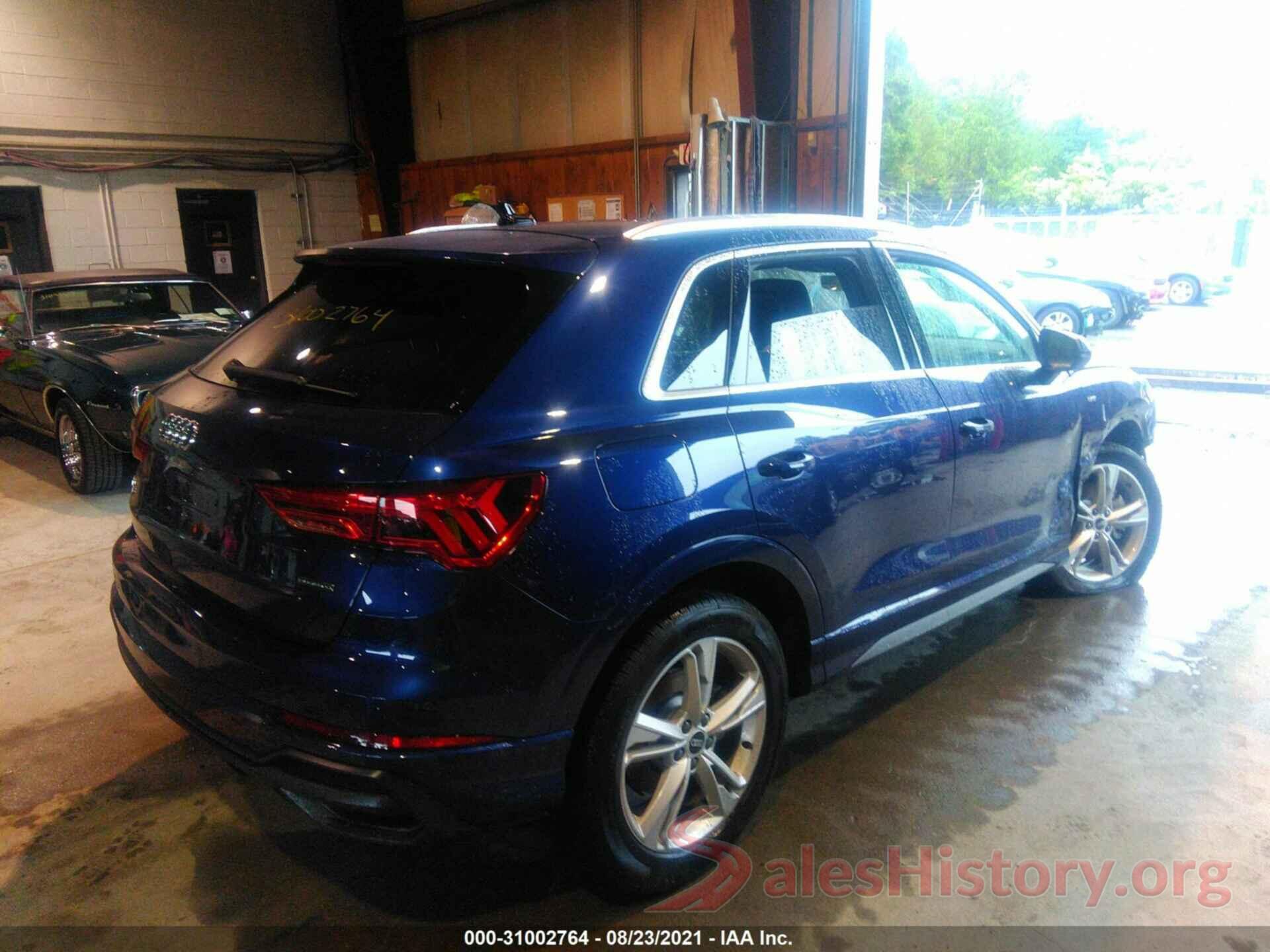 WA1DECF38M1027673 2021 AUDI Q3