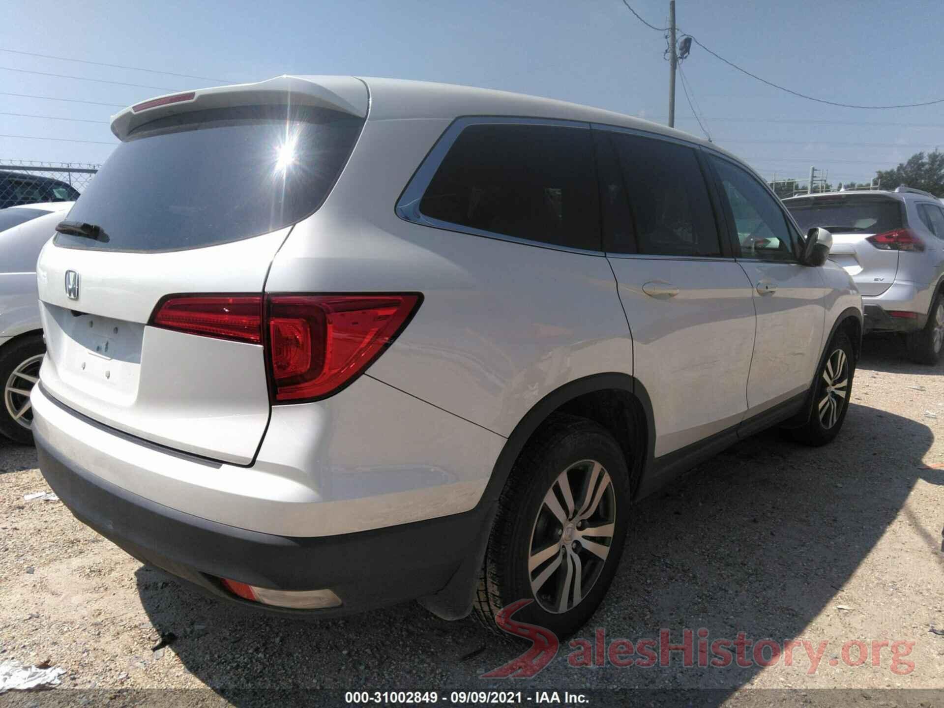 5FNYF5H5XHB000003 2017 HONDA PILOT