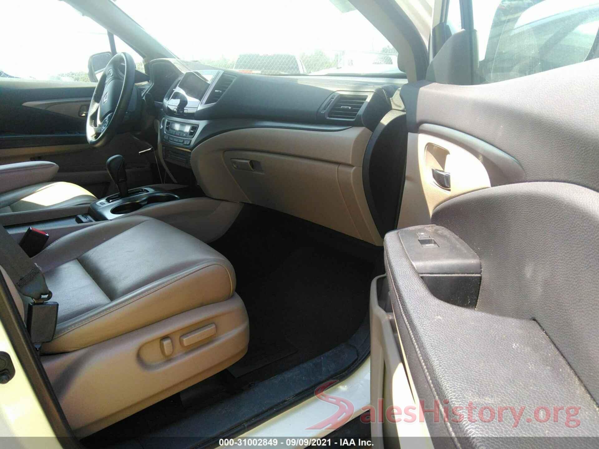 5FNYF5H5XHB000003 2017 HONDA PILOT