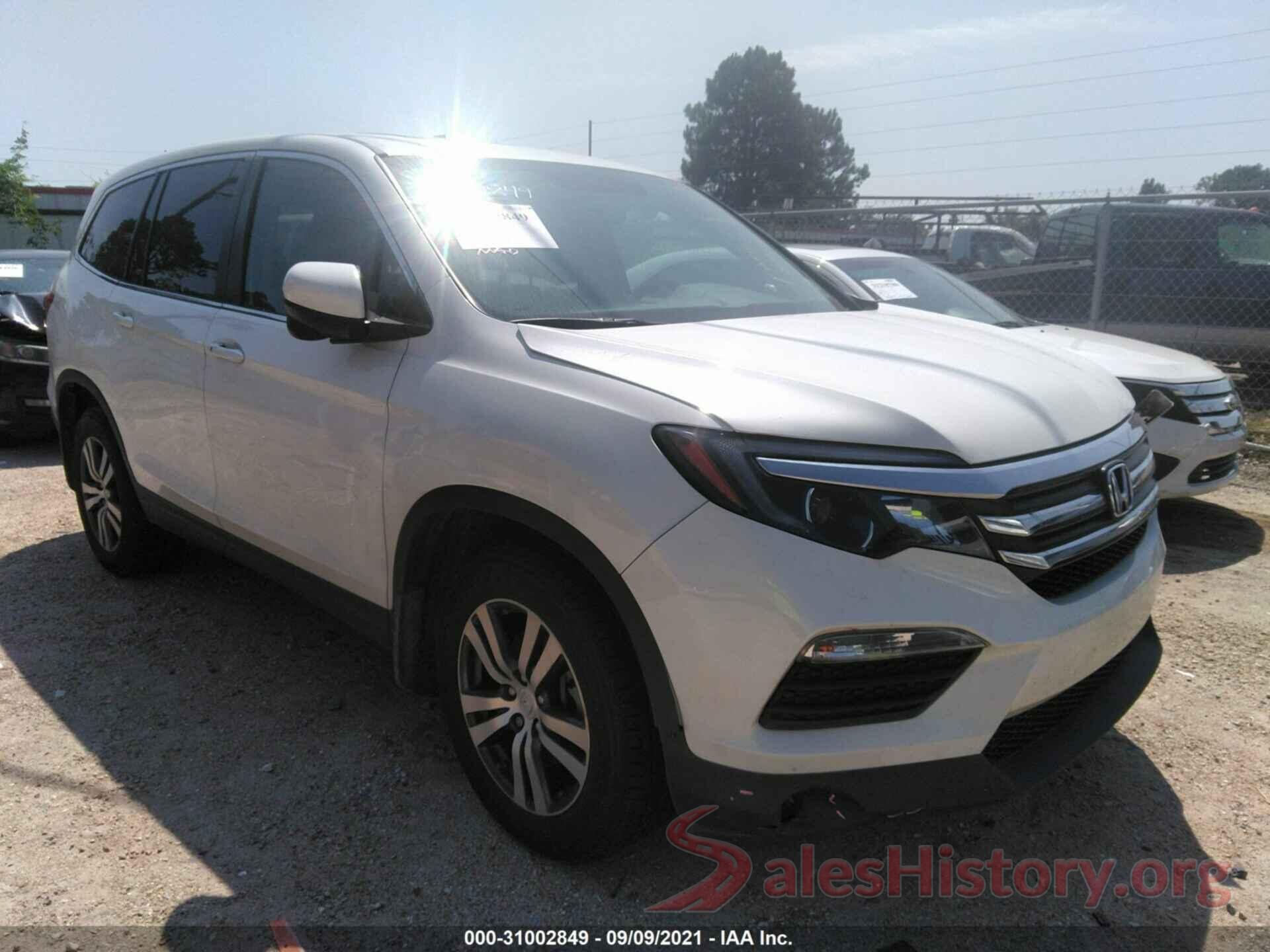 5FNYF5H5XHB000003 2017 HONDA PILOT