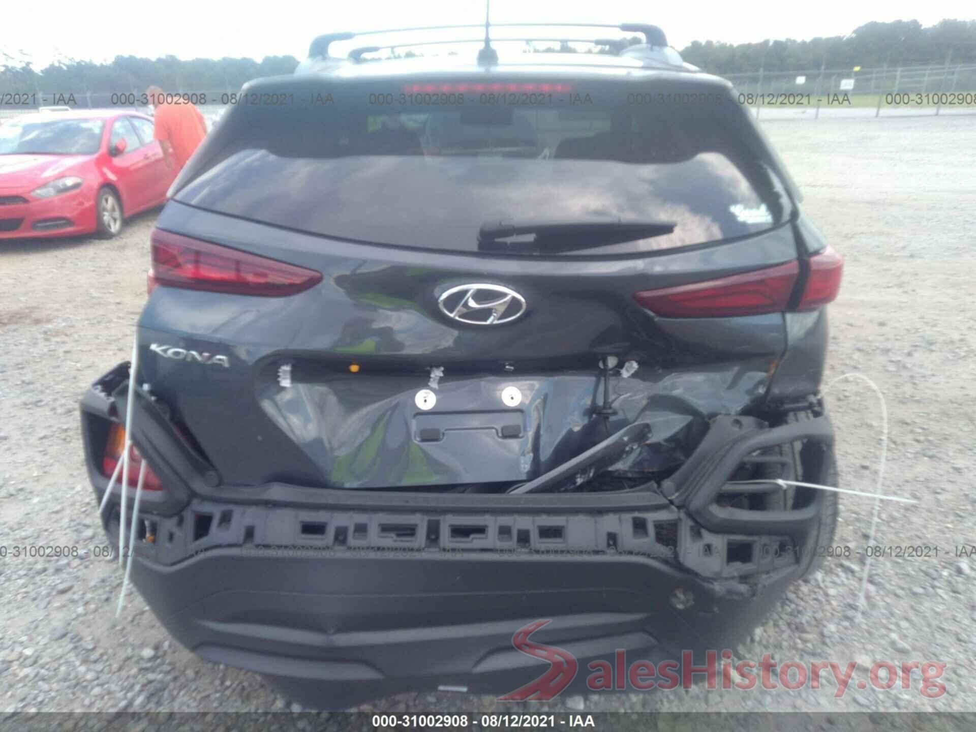 KM8K22AA6MU721214 2021 HYUNDAI KONA