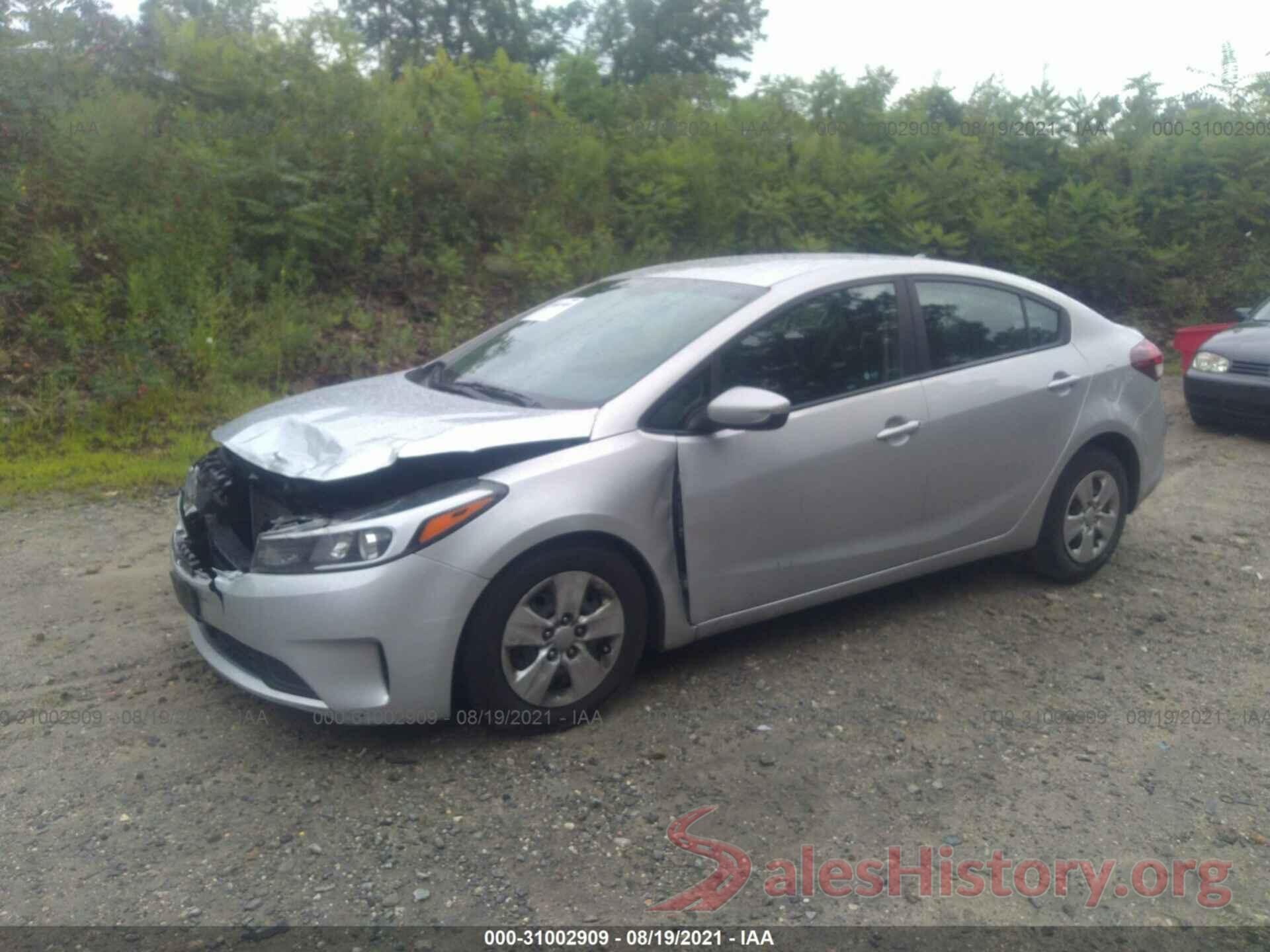 3KPFK4A7XJE167871 2018 KIA FORTE